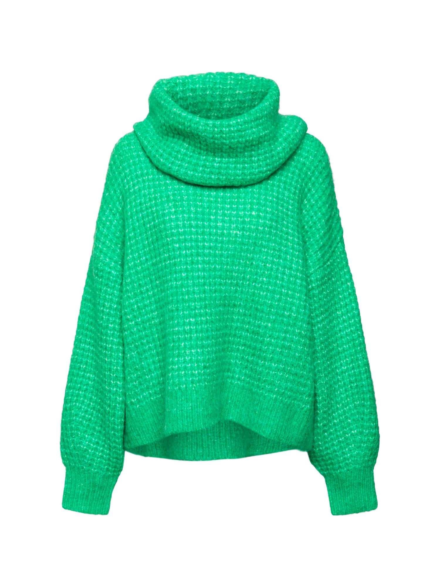 Esprit Collection Rollkragenpullover Turtleneck-Pullover in Chunky-Optik LIGHT GREEN