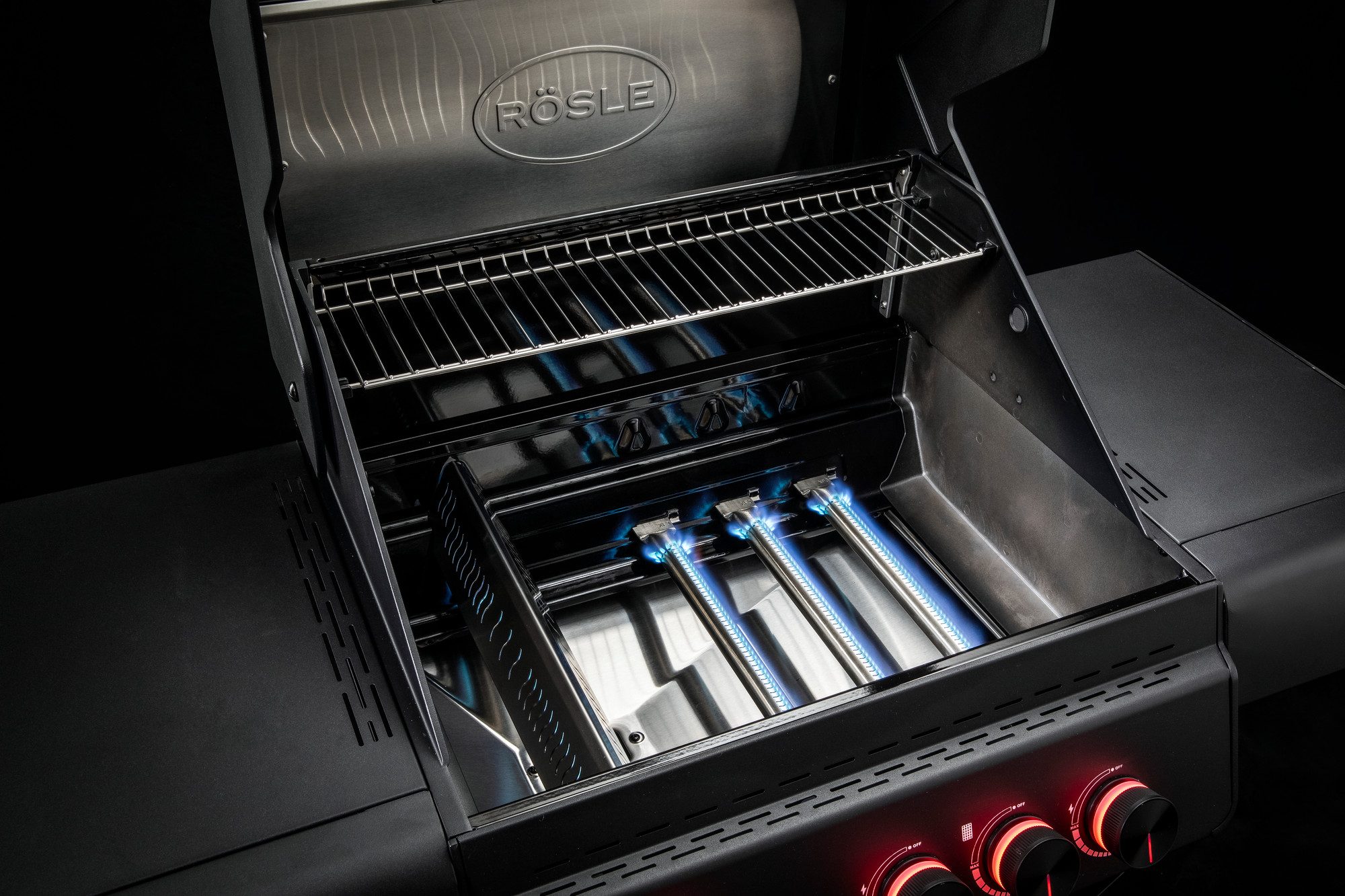 RÖSLE Gasgrill ALLFLAME Peer 3, 50 mbar