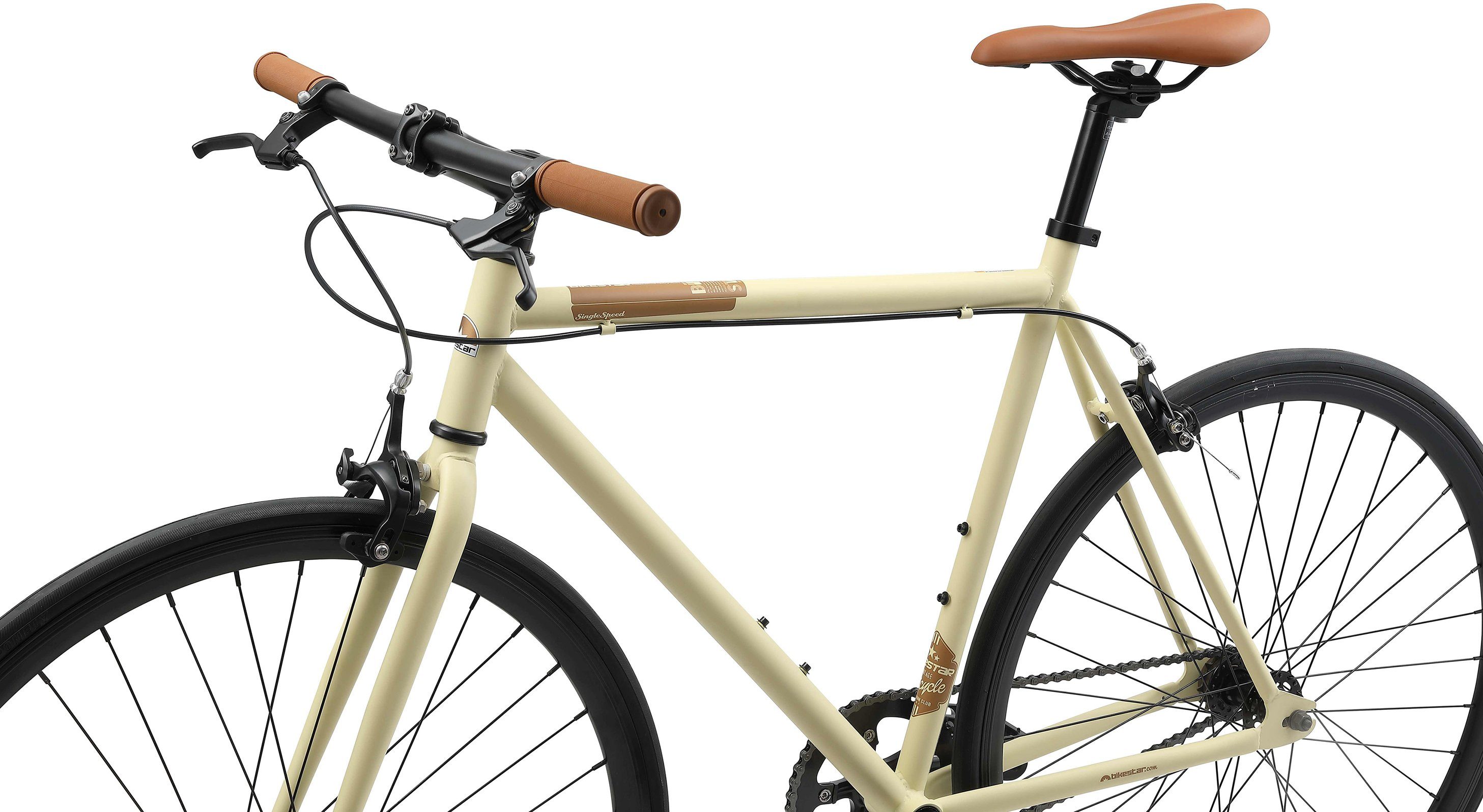 Bikestar Singlespeed, 1-speed Shimano, for women and men