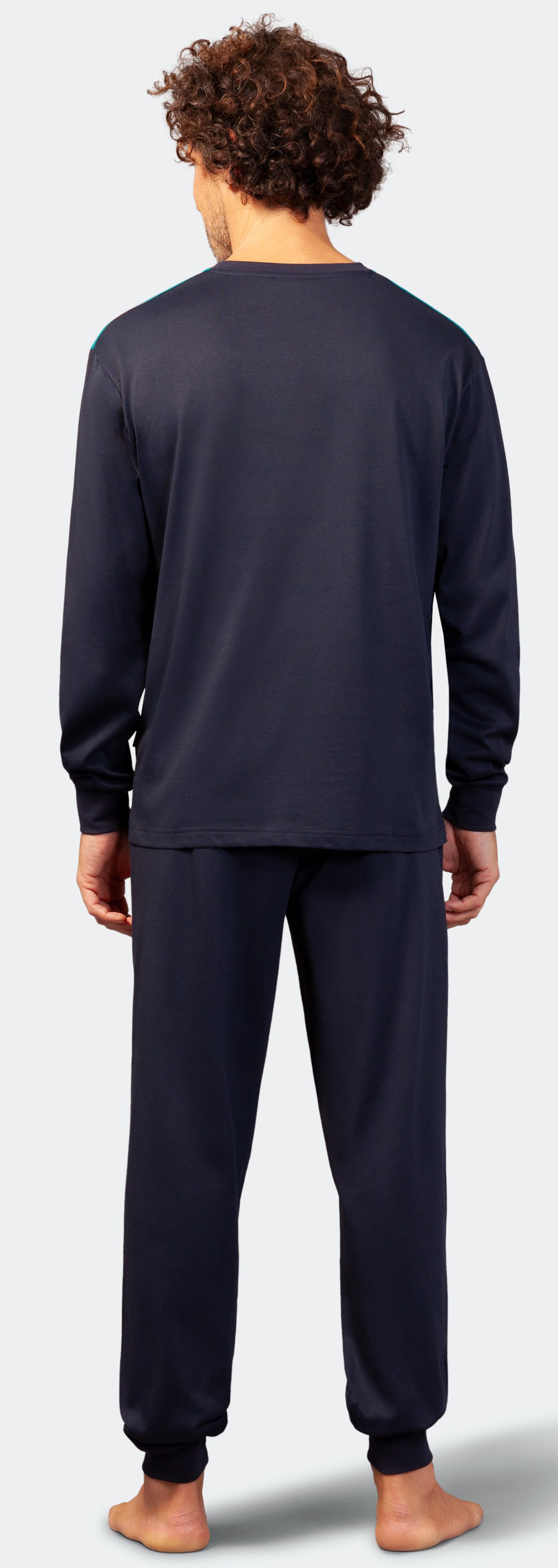 Hajo Schlafanzug Herren Pyjama lang mit günstig online kaufen