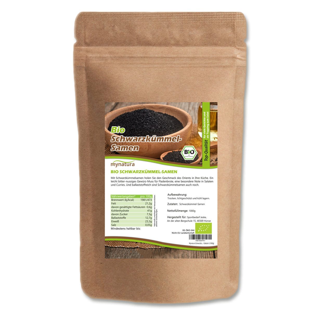 Mynatura Samen Mynatura Bio Schwarzkümmel Samen