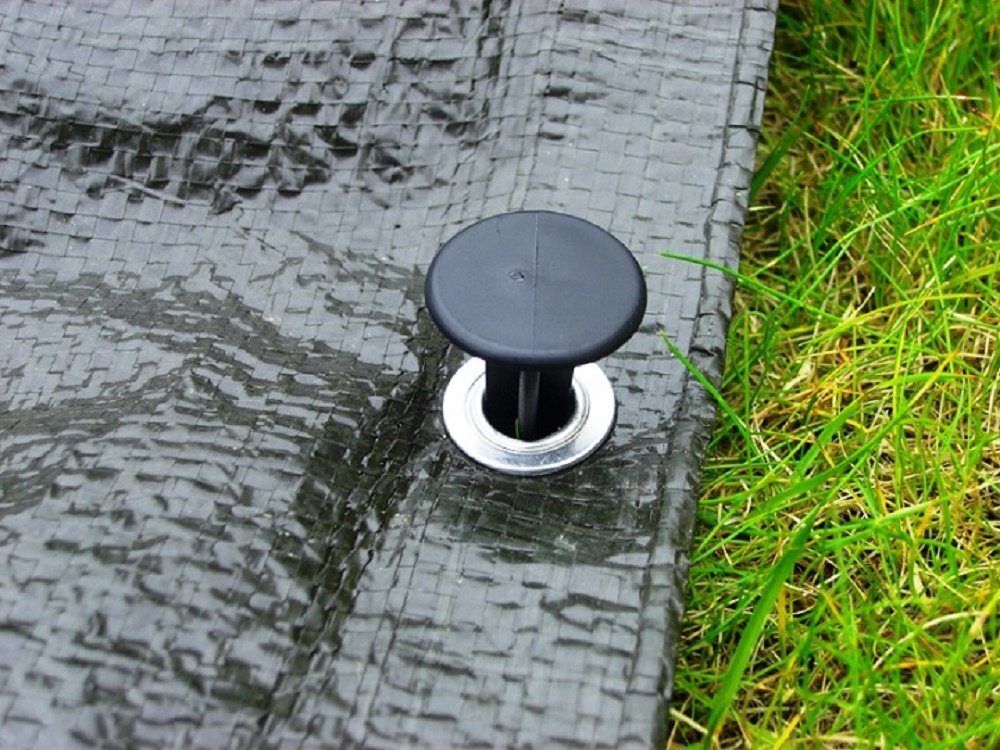 HaGa Schutzplane ABDECKPLANE 70g/m² Allzweckplane 5m x 8m