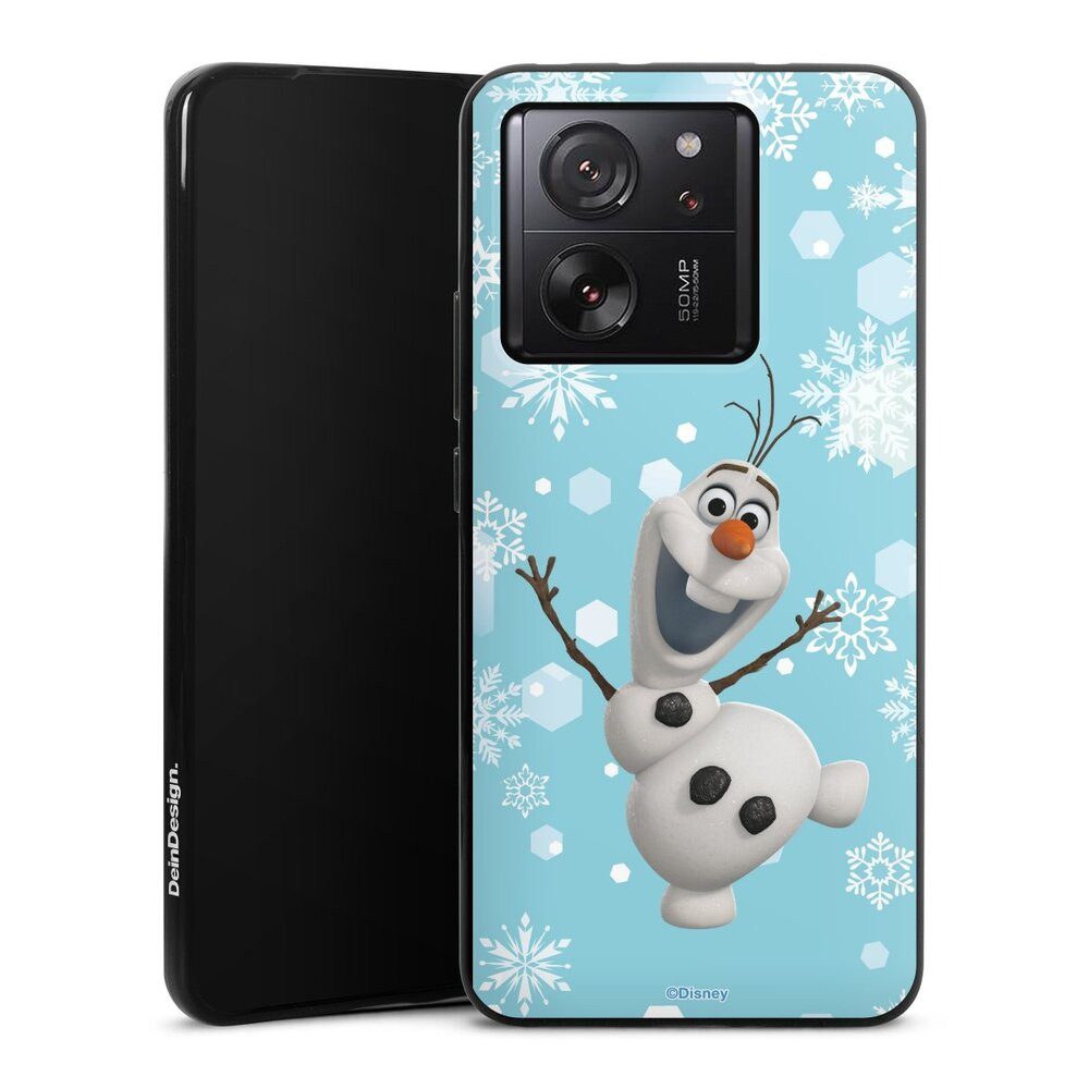 DeinDesign Handyhülle Frozen Olaf Disney Offizielles Lizenzprodukt Frozen Olaf, Xiaomi 13T Pro Silikon Hülle Bumper Case Handy Schutzhülle