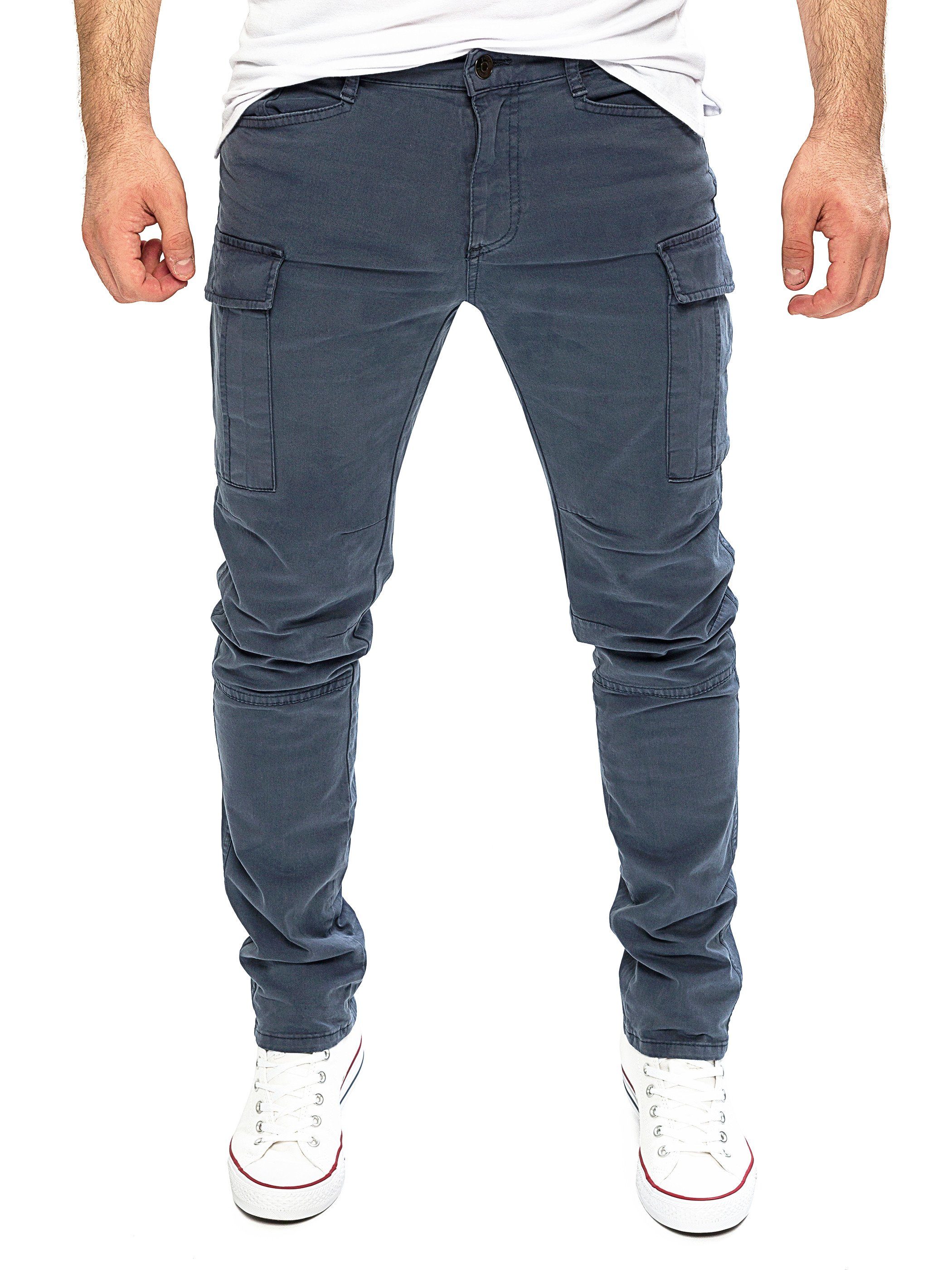 Yazubi Cargohose Cargo Chino Jayden (1-tlg) mit aufgesetzten Cargotaschen günstig online kaufen