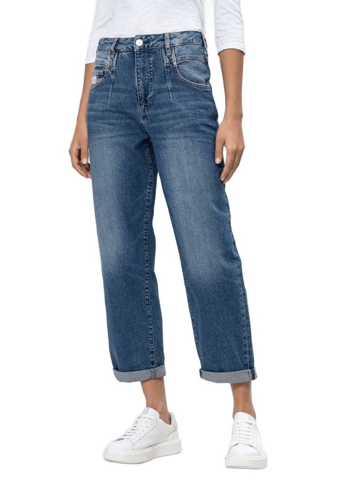 Herrlicher Loose-fit-Jeans Brooke aus Candiani Denim günstig online kaufen