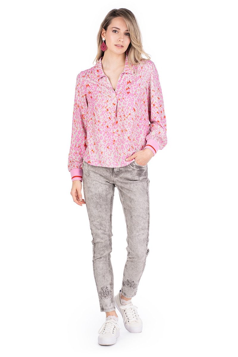 Lieblingsstück Trachtenbluse Bluse - EBONY - beige/pink – Bild 5 von 5