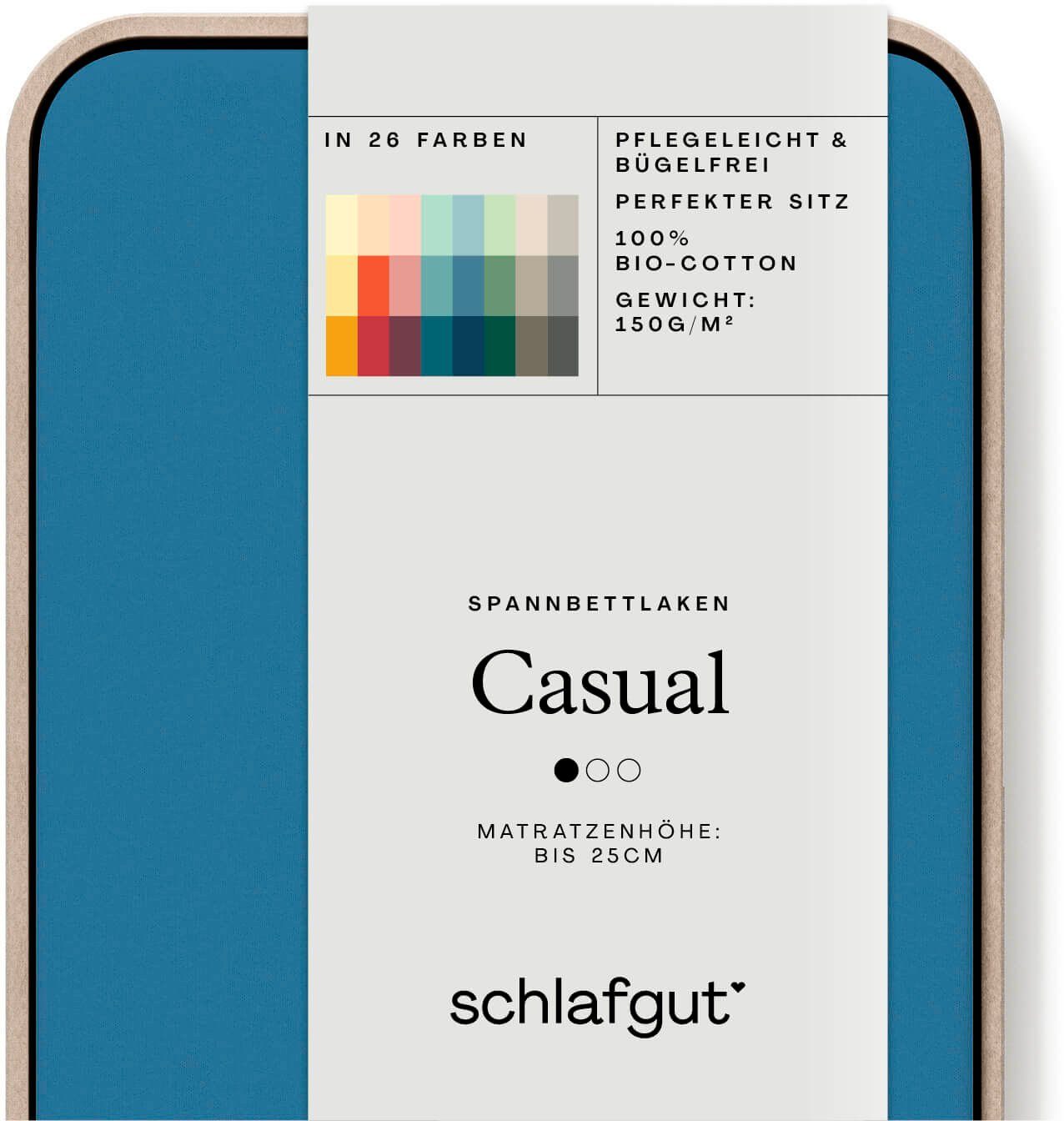 Schlafgut Spannbettlaken CASUAL u.a. in Gr. günstig online kaufen