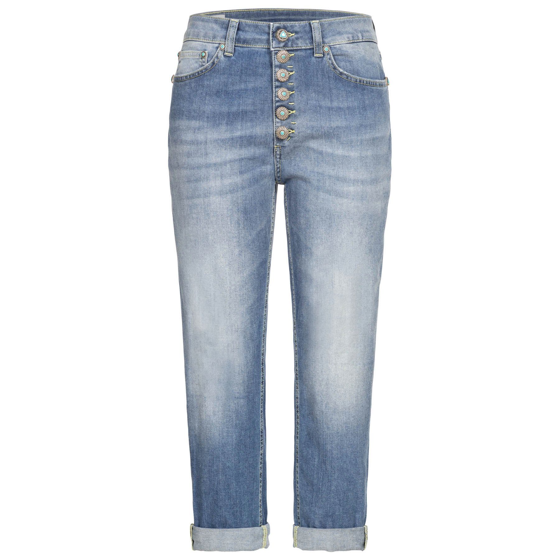 DONDUP 7/8-Jeans 7/8-Jeans KOONS mit Zierknöpfen