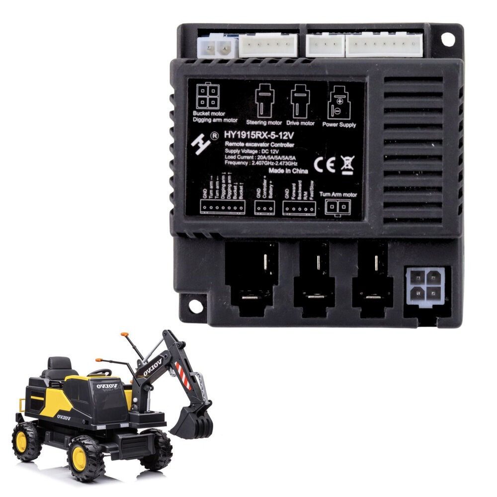 LEAN TOYS Spielfahrzeug-Erweiterung LeanToys Steuergerät Batterie Fahrzeugmodul Dk-Ve888