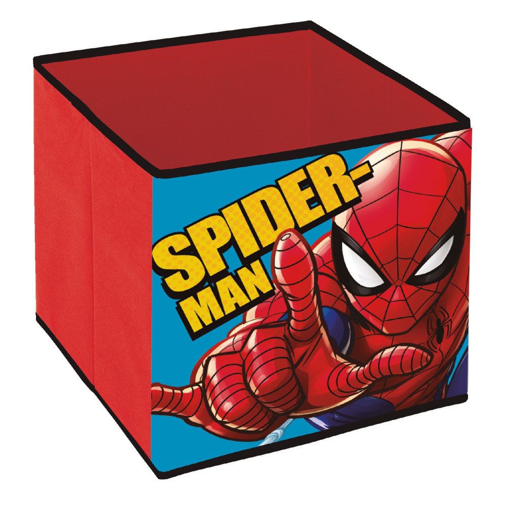 Spiderman Aufbewahrungsbox Spiderman Spielzeuglagerung 31×31×31 cm günstig online kaufen