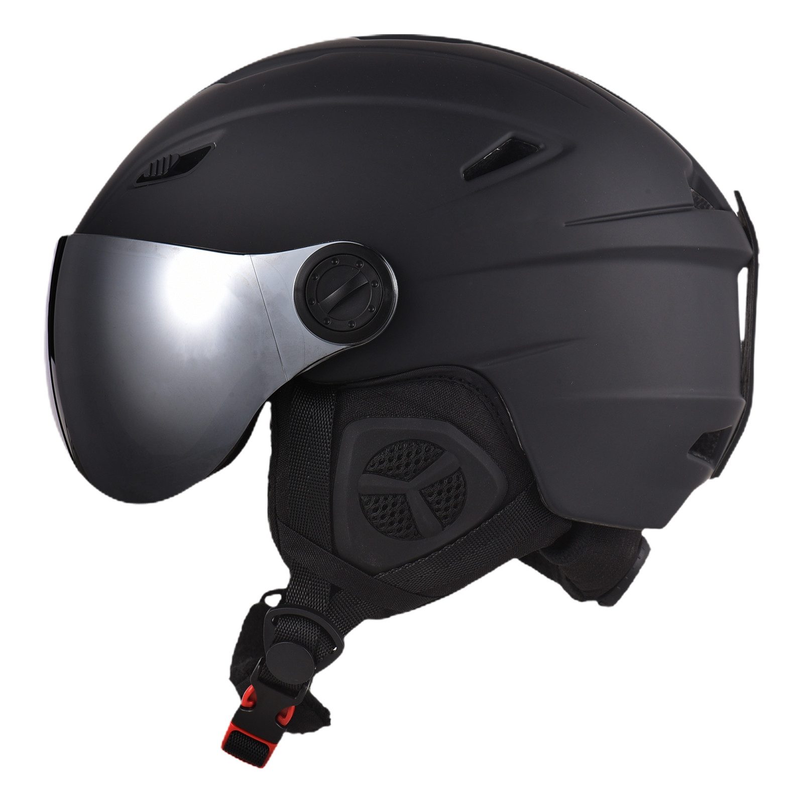 GARRYFIZH Skihelm Skihelm Ski Helmet Ski Helm Inklusive Skibrille, Antibeschlag Größenverstellbar Belüftung