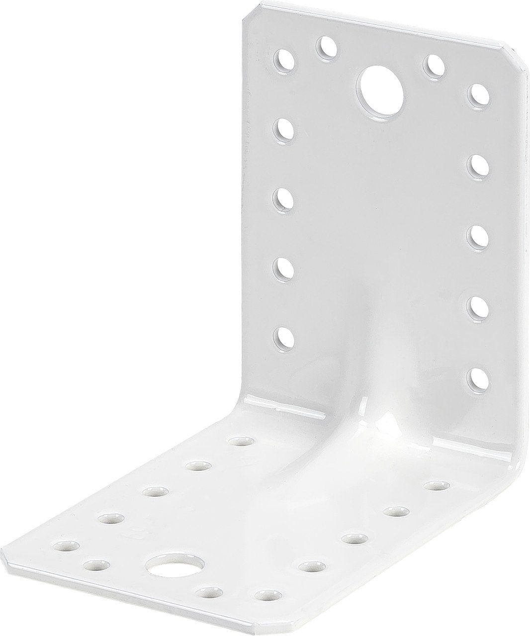 Vormann Winkelverbinder Vormann Schwerlast-Winkelverbinder weiß 90 x 90 x