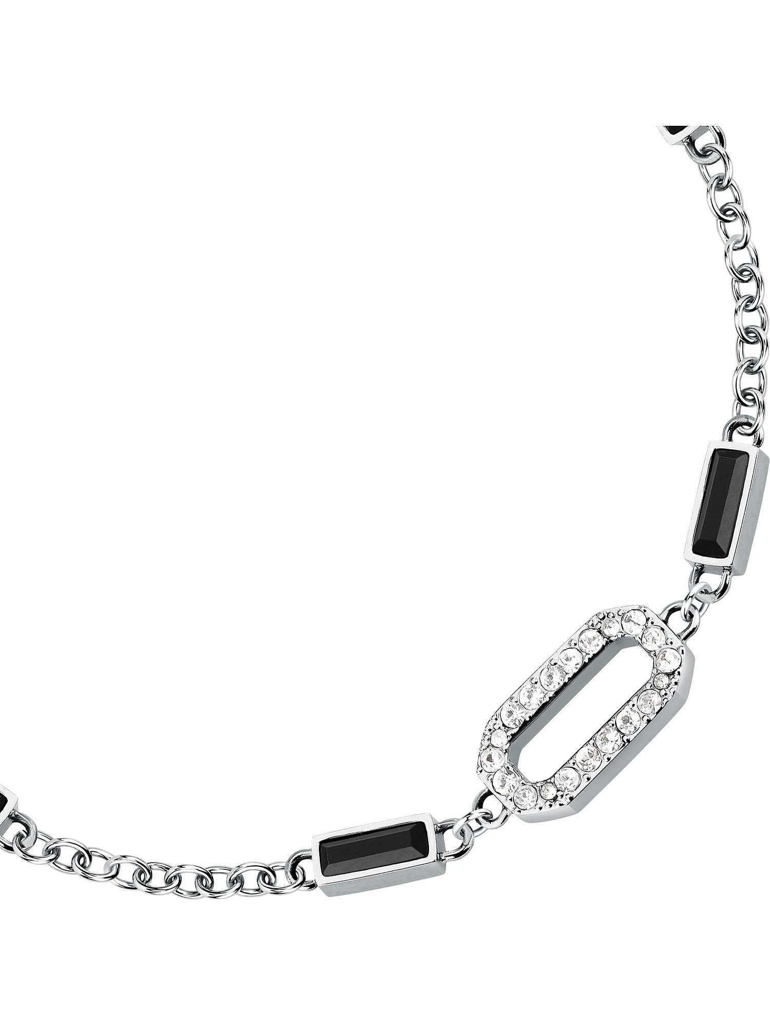 KARL LAGERFELD Armband Karl Lagerfeld Damen-Armband Edelstahl 4 Kristall