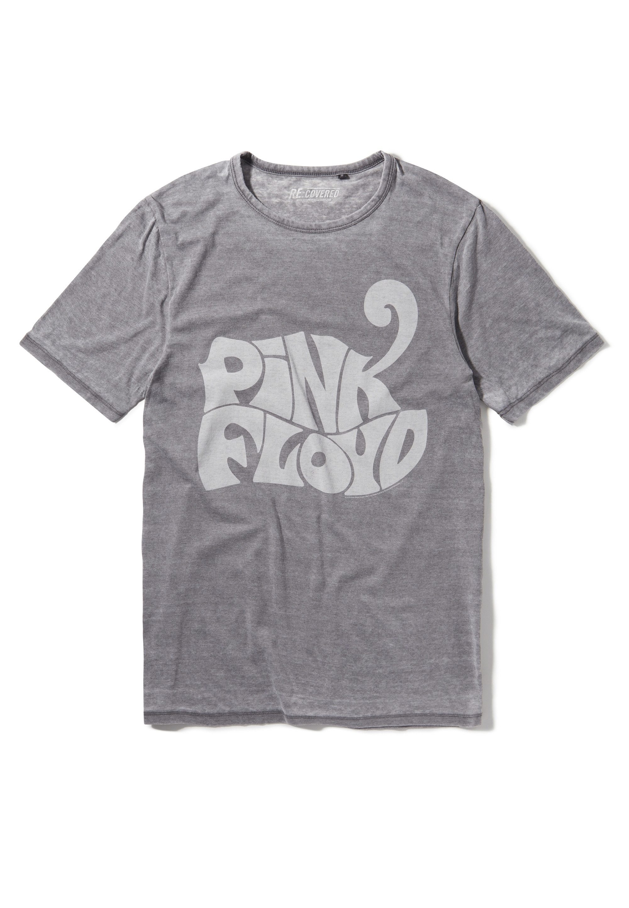 Recovered T-Shirt Pink Floyd Animals 1972 Logo im zeitlosen Design