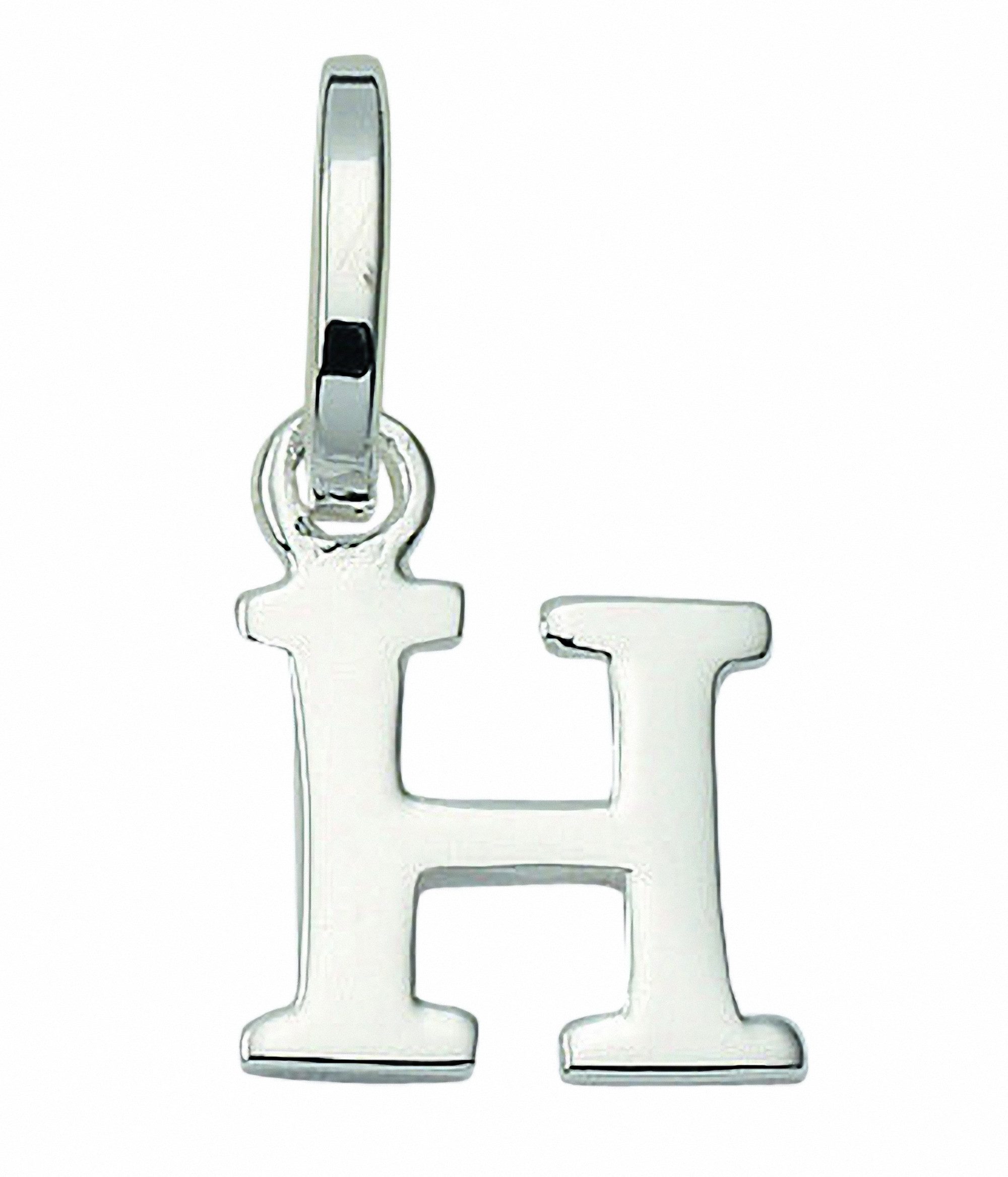Buchstabenanhänger Buchstabenanhänger H 925 Silber