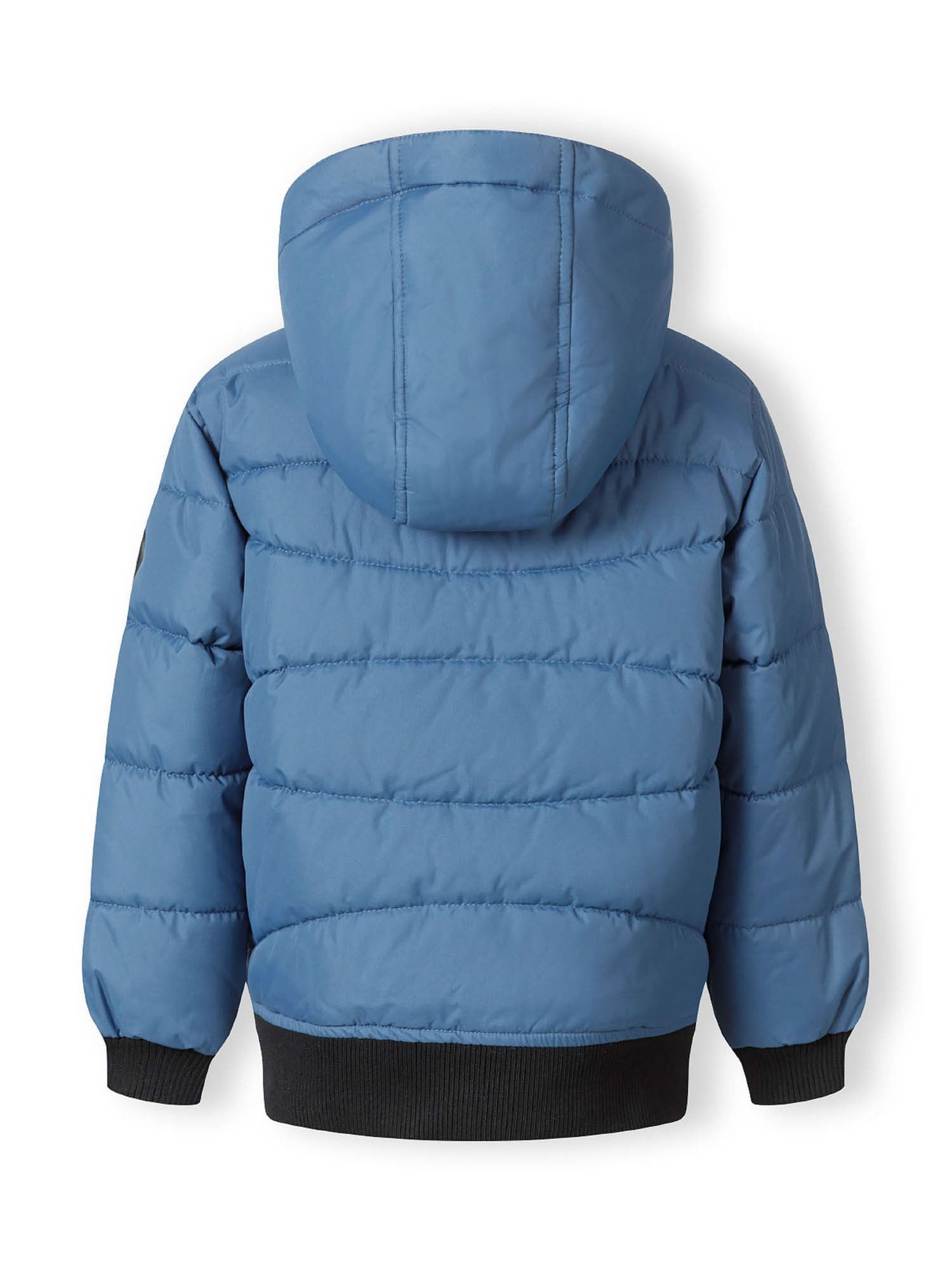 MINOTI Winterjacke Jungensteppjacke mit Reißverschlusstaschen und Kapuze klassische Jacke mit Kapuze, mit Kapuze