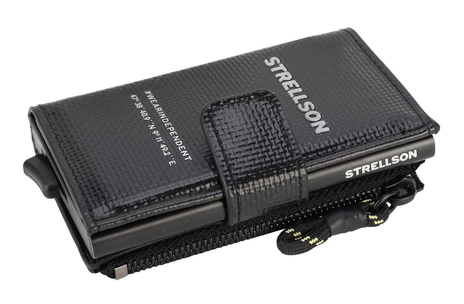 Strellson Kartenetui E-Cage-Card Case C-Four, mit RFID-Blocker Schutz