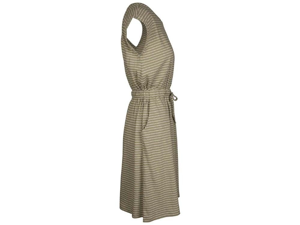 ORGANICATION Jerseykleid ORGANICATION Bio-Damen Kleid, ärmellos, gestreift