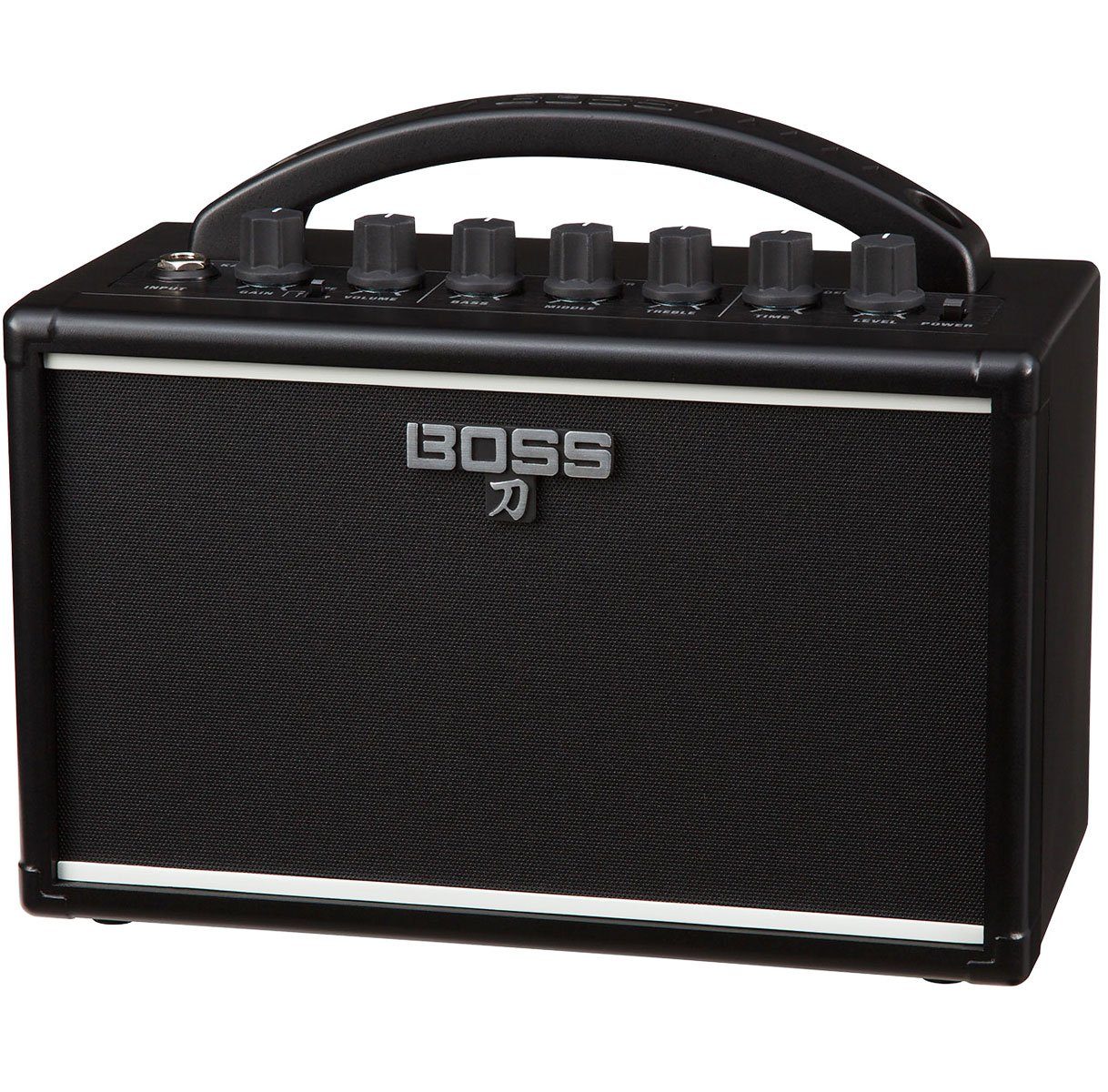 Boss by Roland Boss Katana Mini Gitarren-Verstärker Verstärker (7,00 W, AUX-In Eingang für externe Audioquelle)