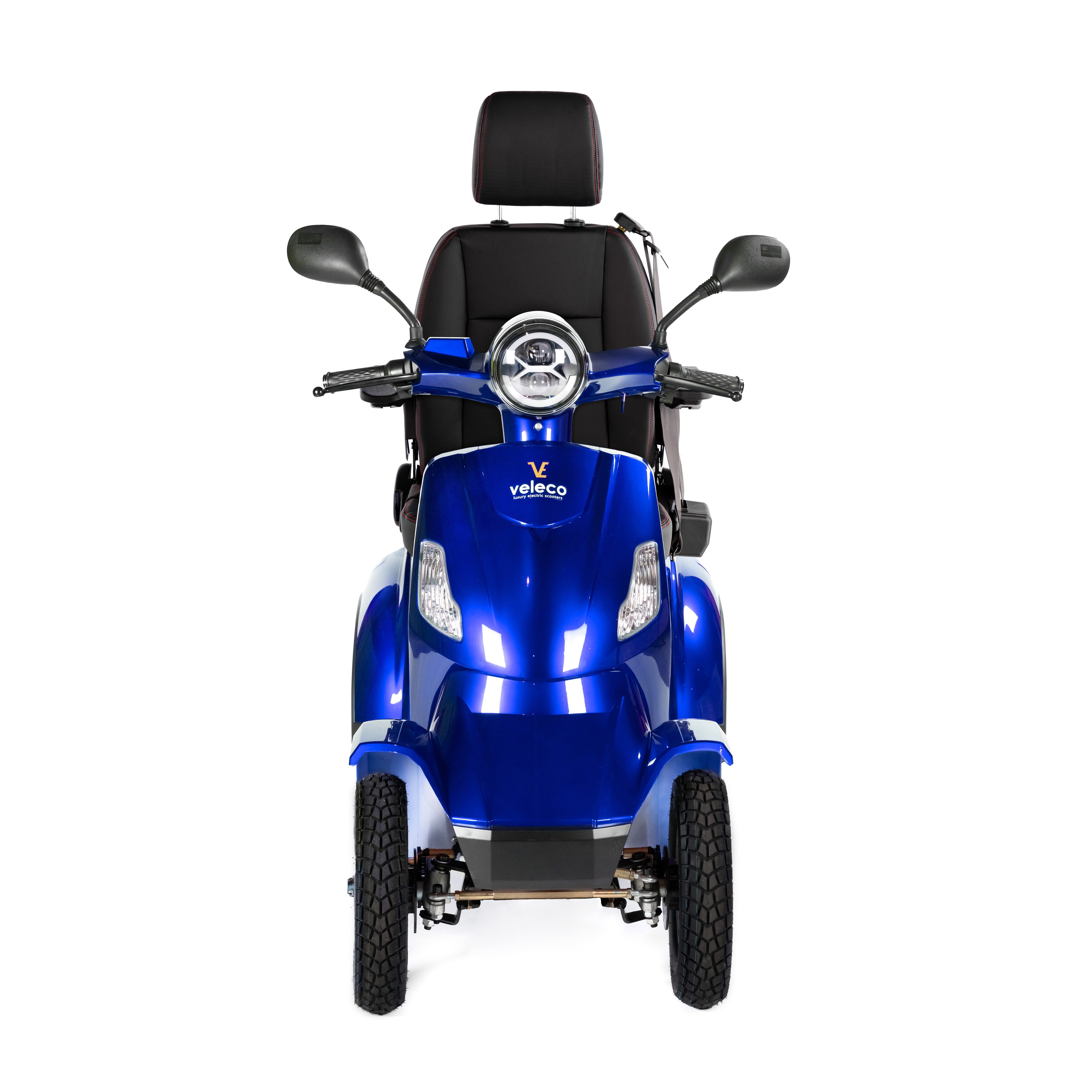 Veleco Elektromobil Faster mit Kapitänssitz - Hohe Rückenlehne - 4-Rad Seniorenmobil, 1000,00 W, 12,00 km/h, Kapitänssitz mit hoher Rückenlehne