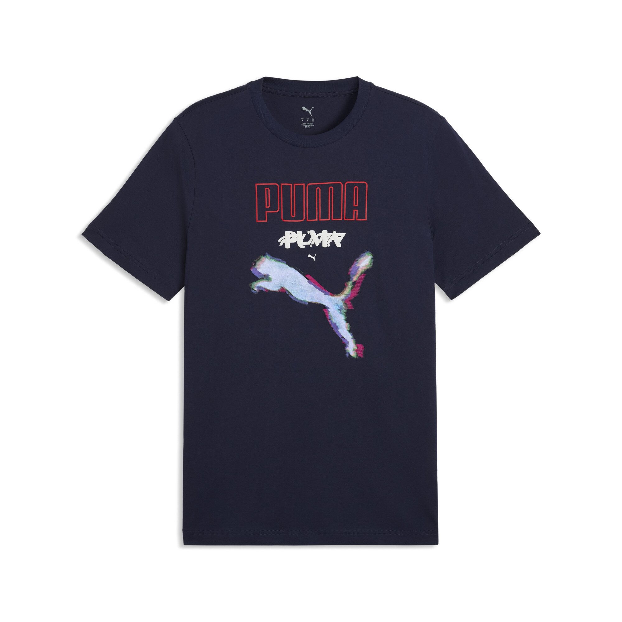 PUMA T-Shirt Graphics Cyber PUMA T-Shirt Herren