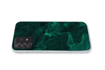 MuchoWow Handyhülle Marmor - Limone - Grün - Strukturiert - Marmoroptik, Handyhülle Telefonhülle Samsung Galaxy A33