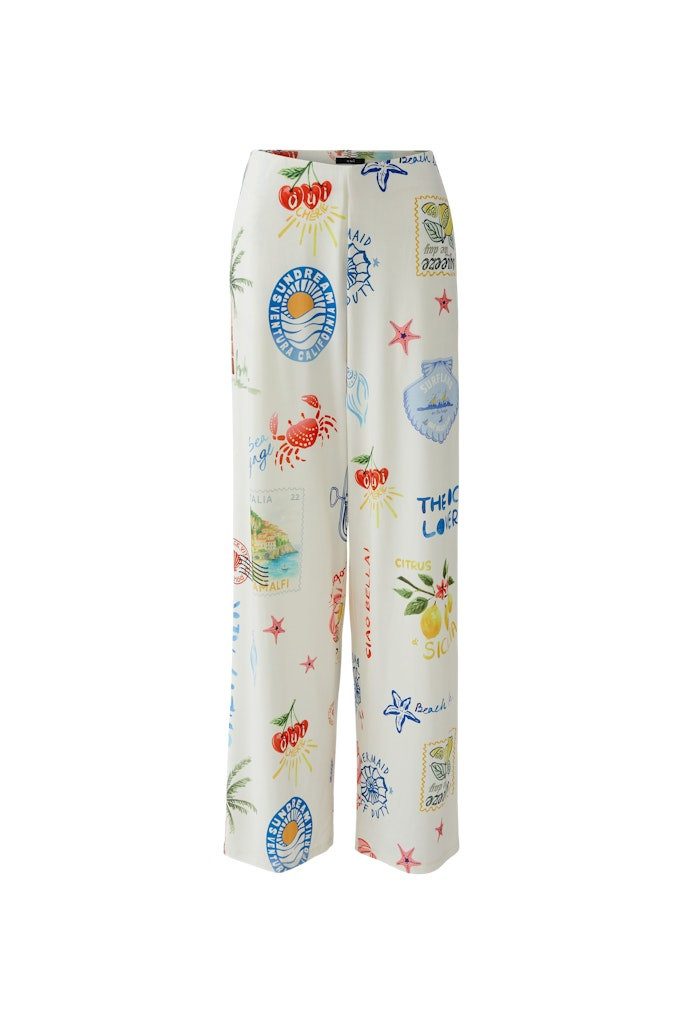 Oui Stoffhose Hose
