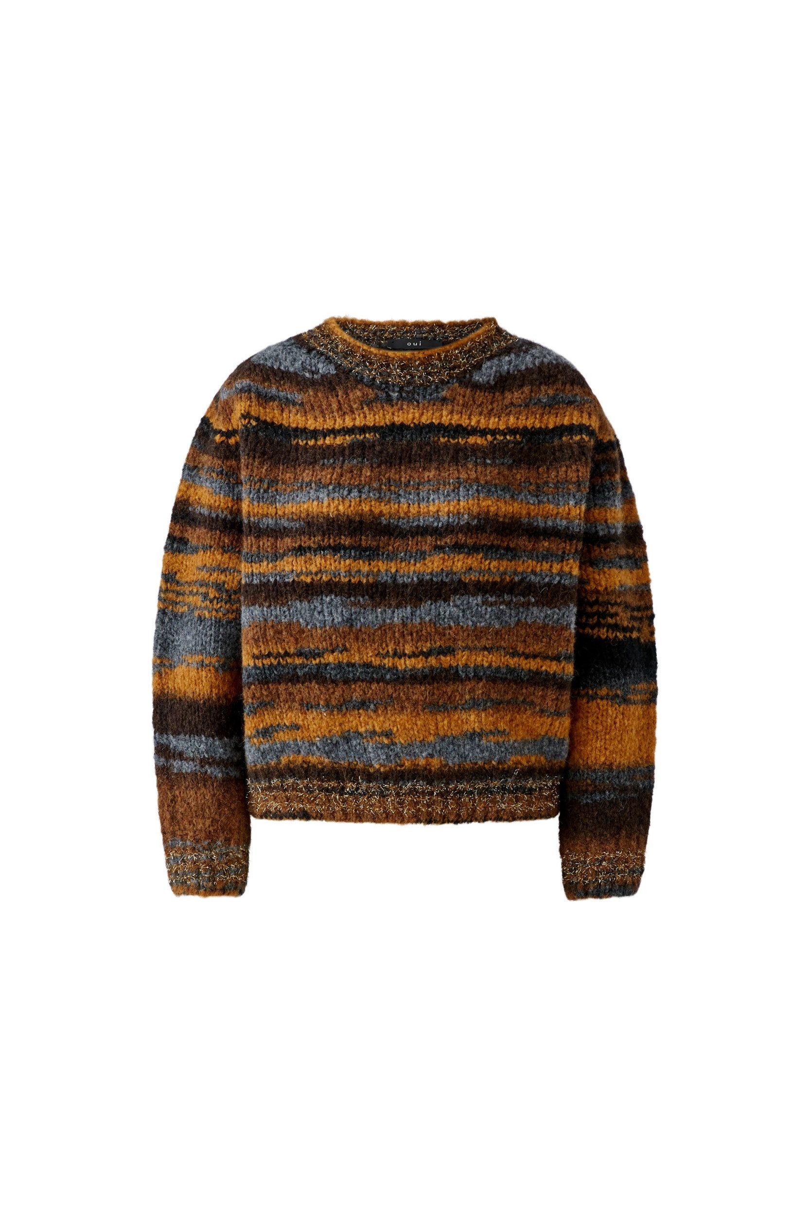 Oui Strickpullover Pullover