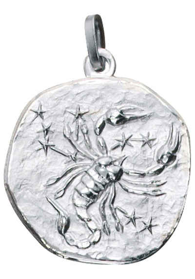 JOBO Sternzeichenanhänger Sternzeichen Skorpion, 925 Silber
