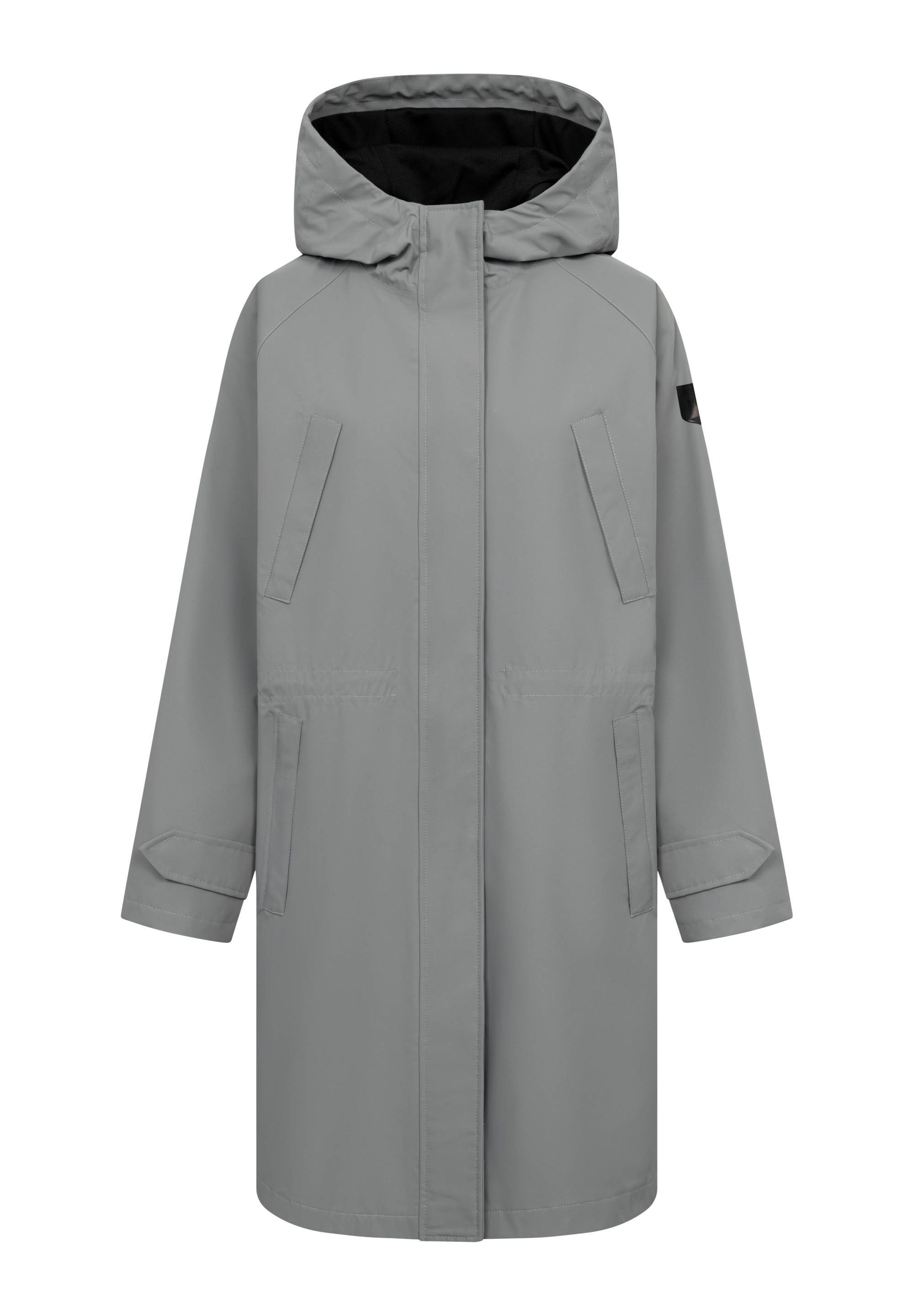 Derbe Regenmantel Deutby Parka, wasserdicht, mit Kapuze, funktional