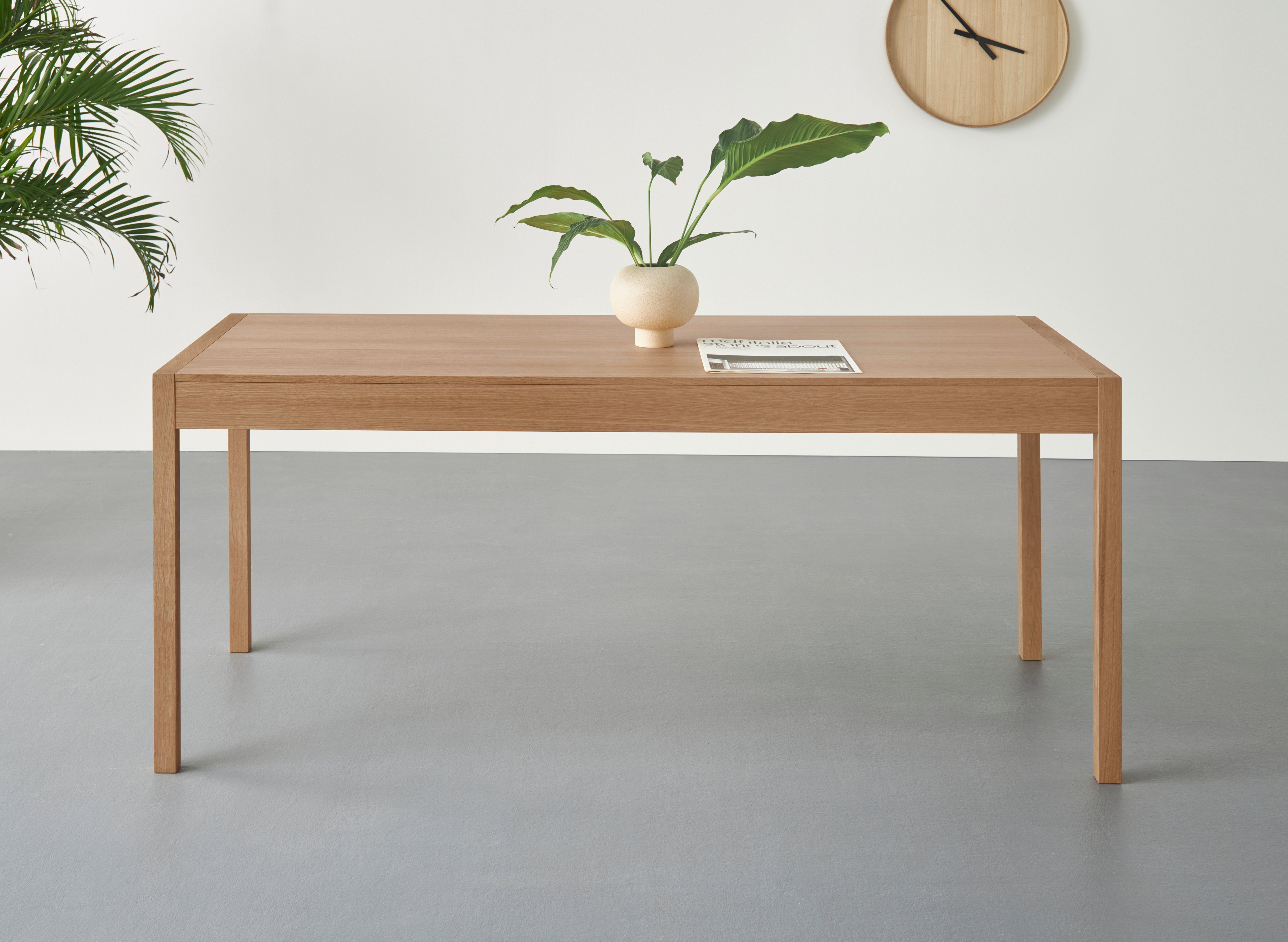 Home affaire Esstisch Prenzlau, mit Arbeitsplatz und Stauraummöglichkeit, FSC®-zertifiziert