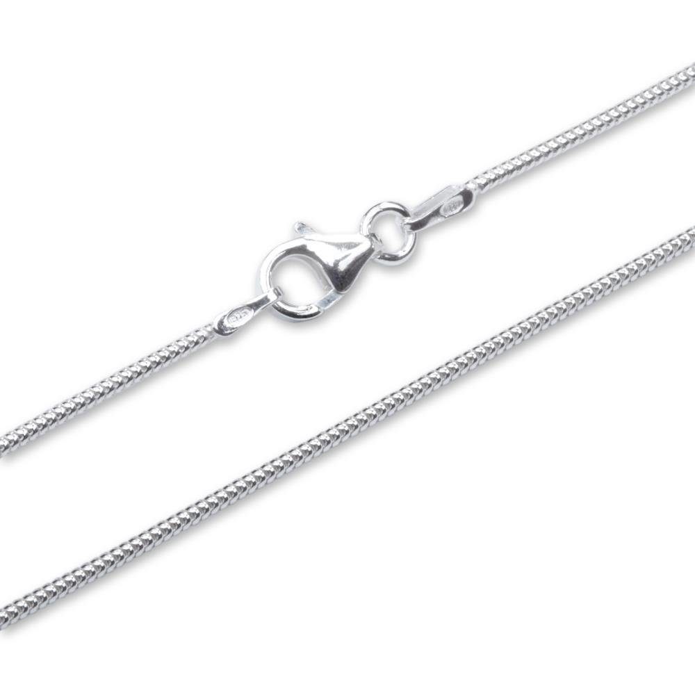 Unique Schlangenkette 925er Silber Damenkette 1,2 mm Snake Chain SC0012