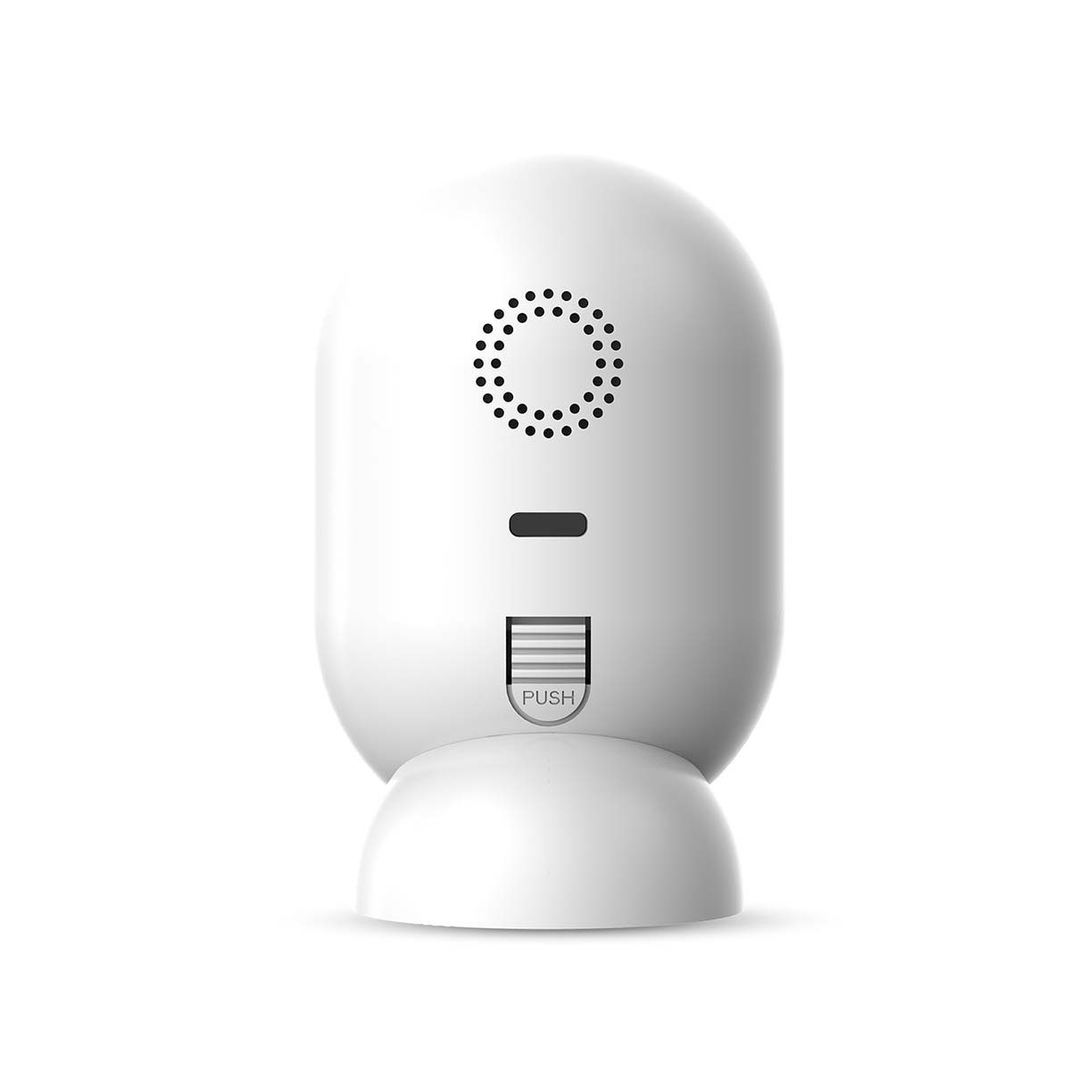 Nedis Überwachungskamera WIFICI12CWT (1-tlg., 3MP Full HD, Dual-Band WLAN, Nachtsicht, Zwei-Wege-Audio, flexibel)