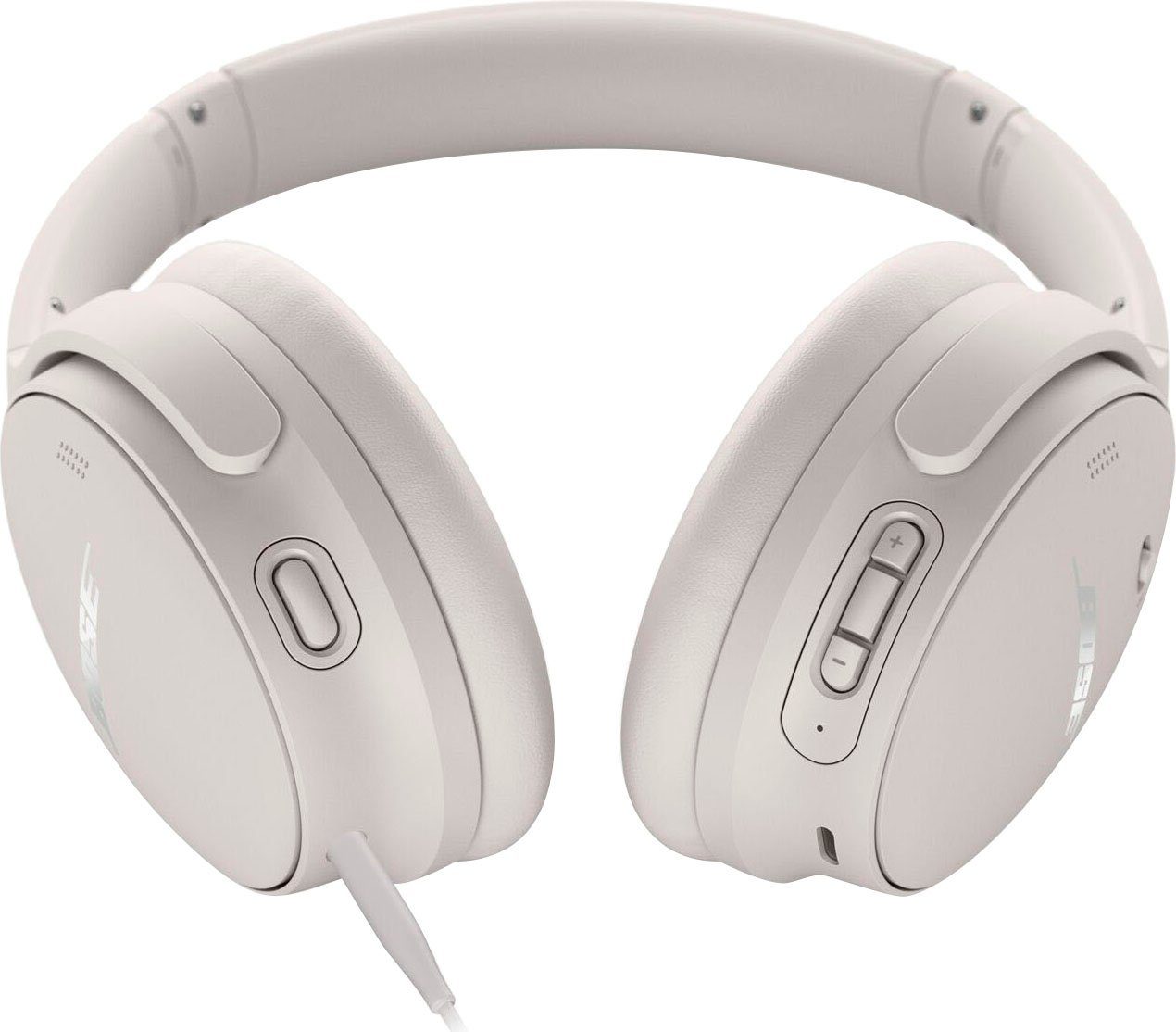 Bose QuietComfort Bluetooth) Over-Ear-Kopfhörer (Rauschunterdrückung, smoke white