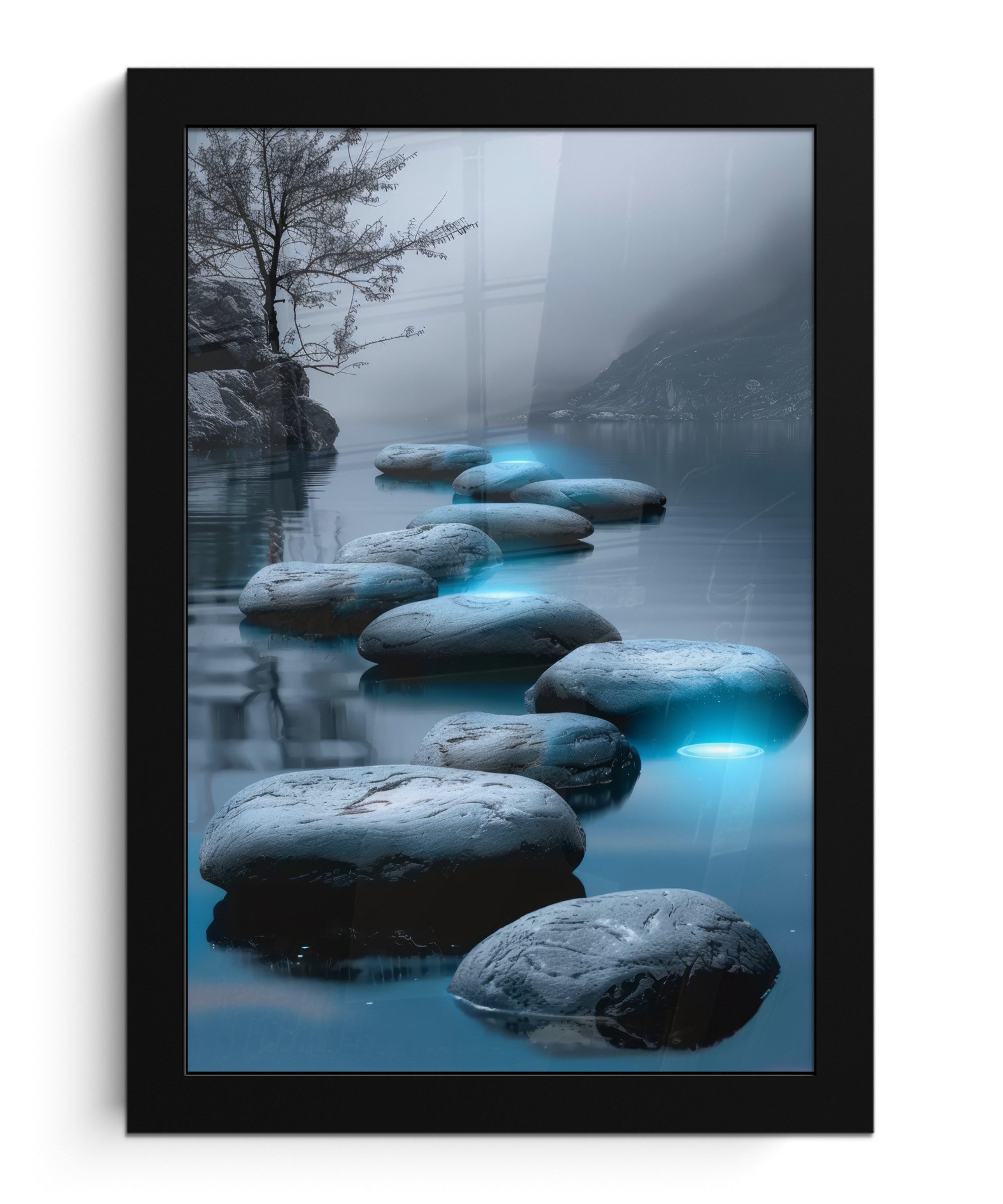 MuchoWow Poster Steine - Wasser - günstig online kaufen