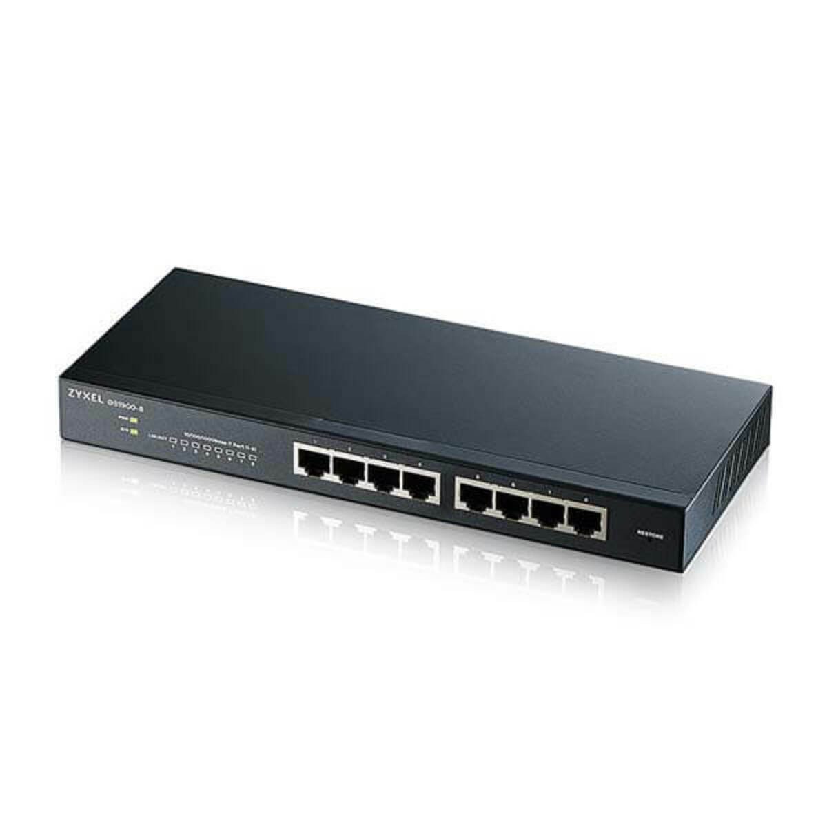 Serverschrank Zyxel 8-Ports GS1900 smart managed Switch