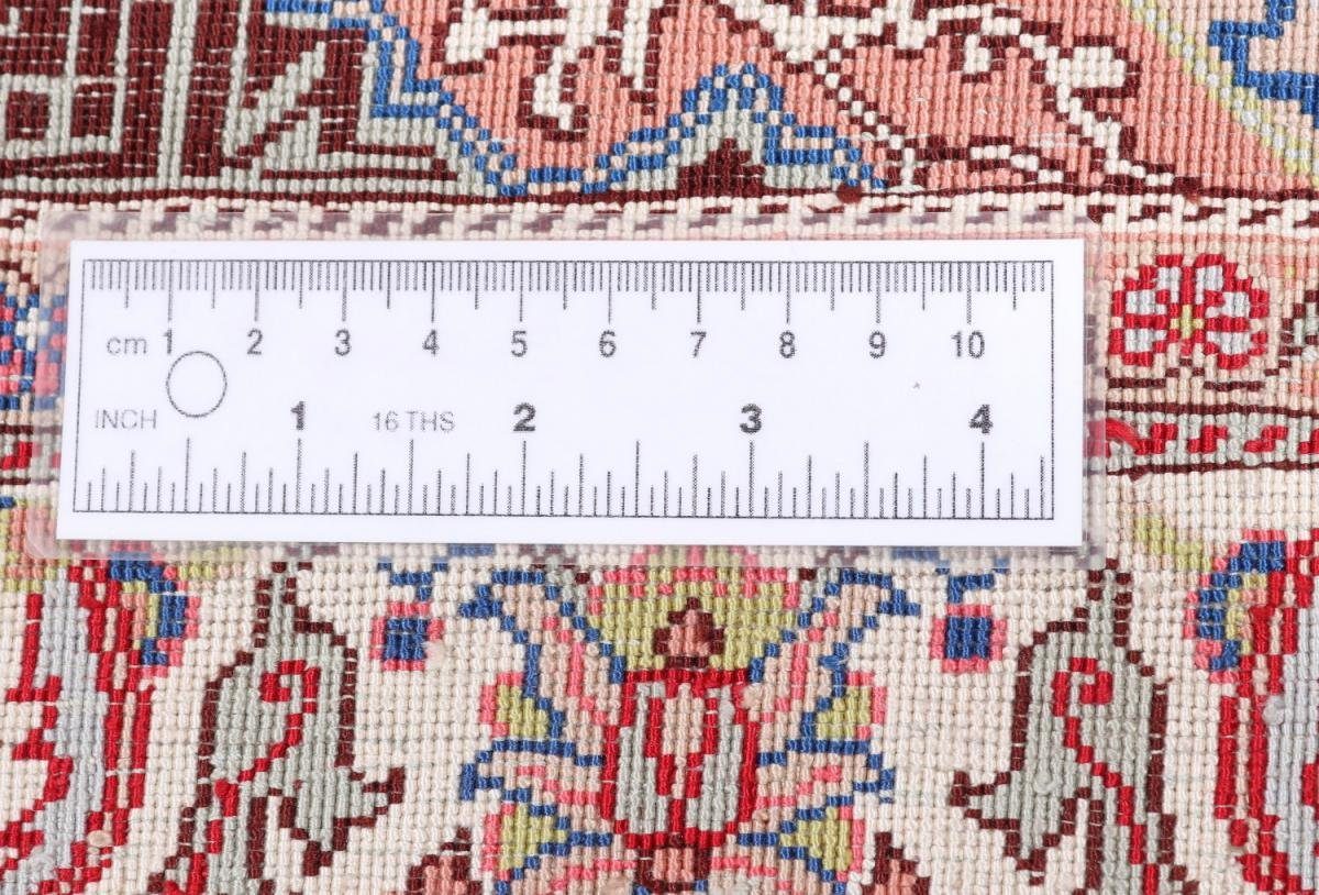 Seidenteppich Kayseri Seide 73x111 Handgeknüpfter Orientteppich, rechteckig, Höhe: Trading, Nain mm 3