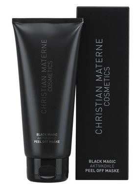 Christian Materne Gesichts-Reinigungsmaske Black Magic Aktivkohle Peel Off Maske, 1-tlg., für eine reinere Haut