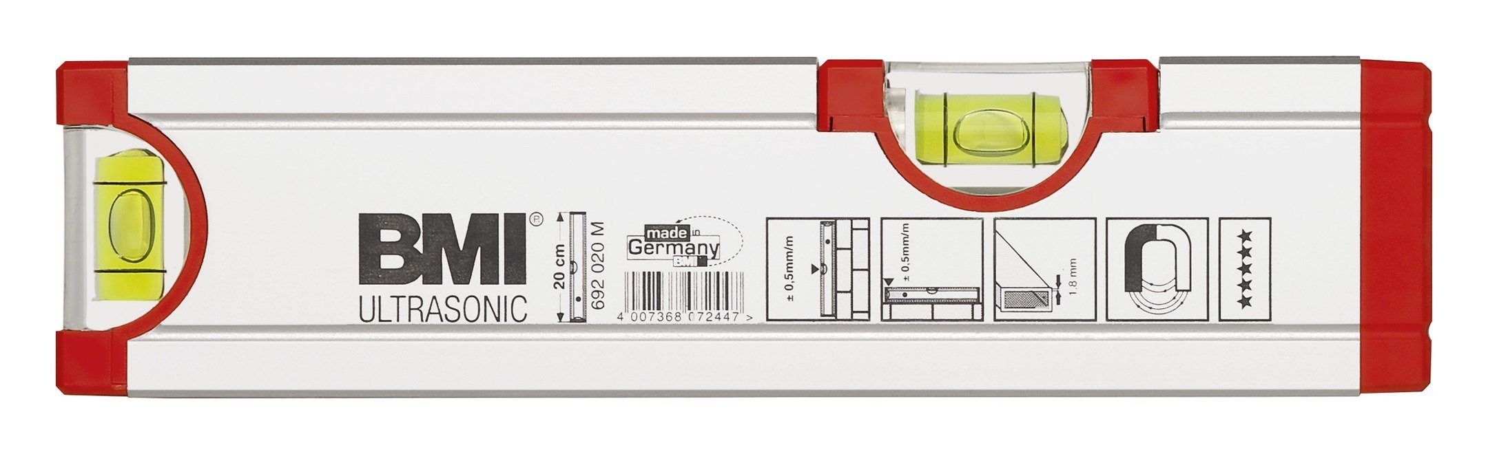 BMI Wasserwaage, Ultrasonic 20 cm günstig online kaufen