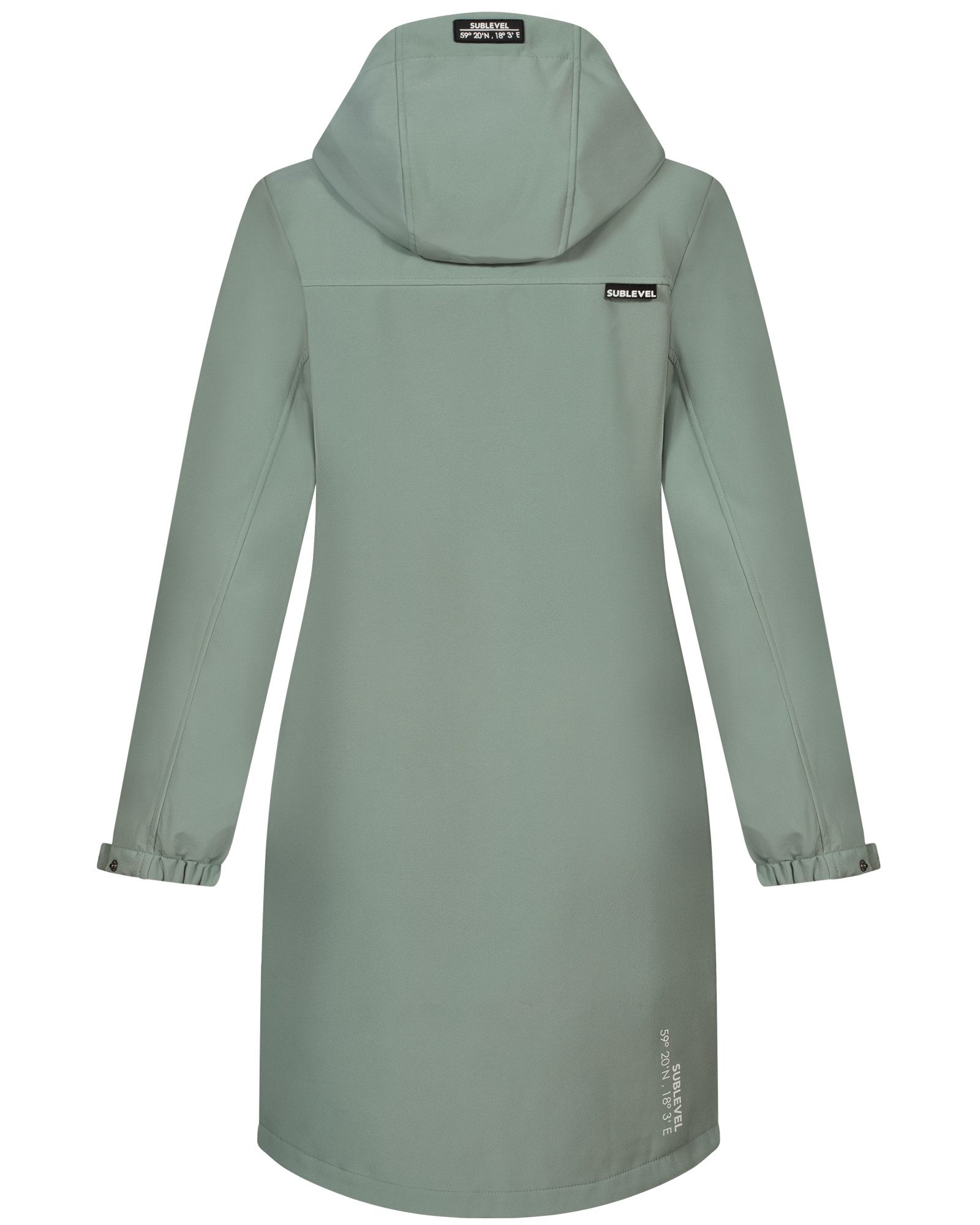 SUBLEVEL Softshelljacke Damen Übergangs Jacke Regen Übergangs Softshell Outdoor Herbst Winter