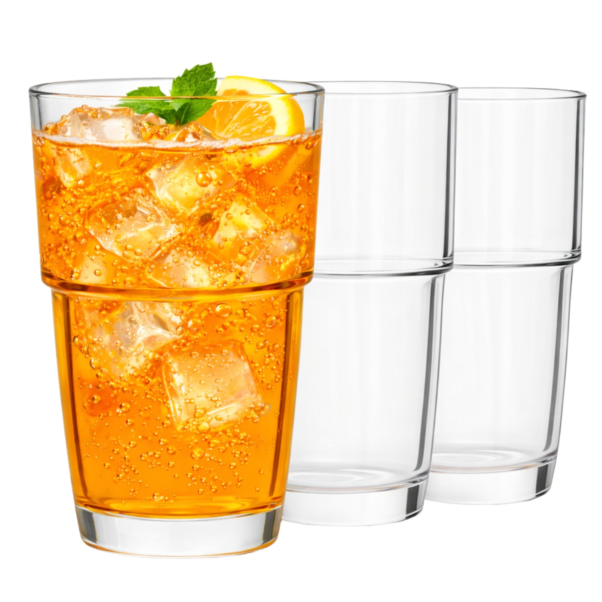 Annastore Glas 12-tlg. Set Trinkgläser - Wassergläser - Saftgläser - Limogläser