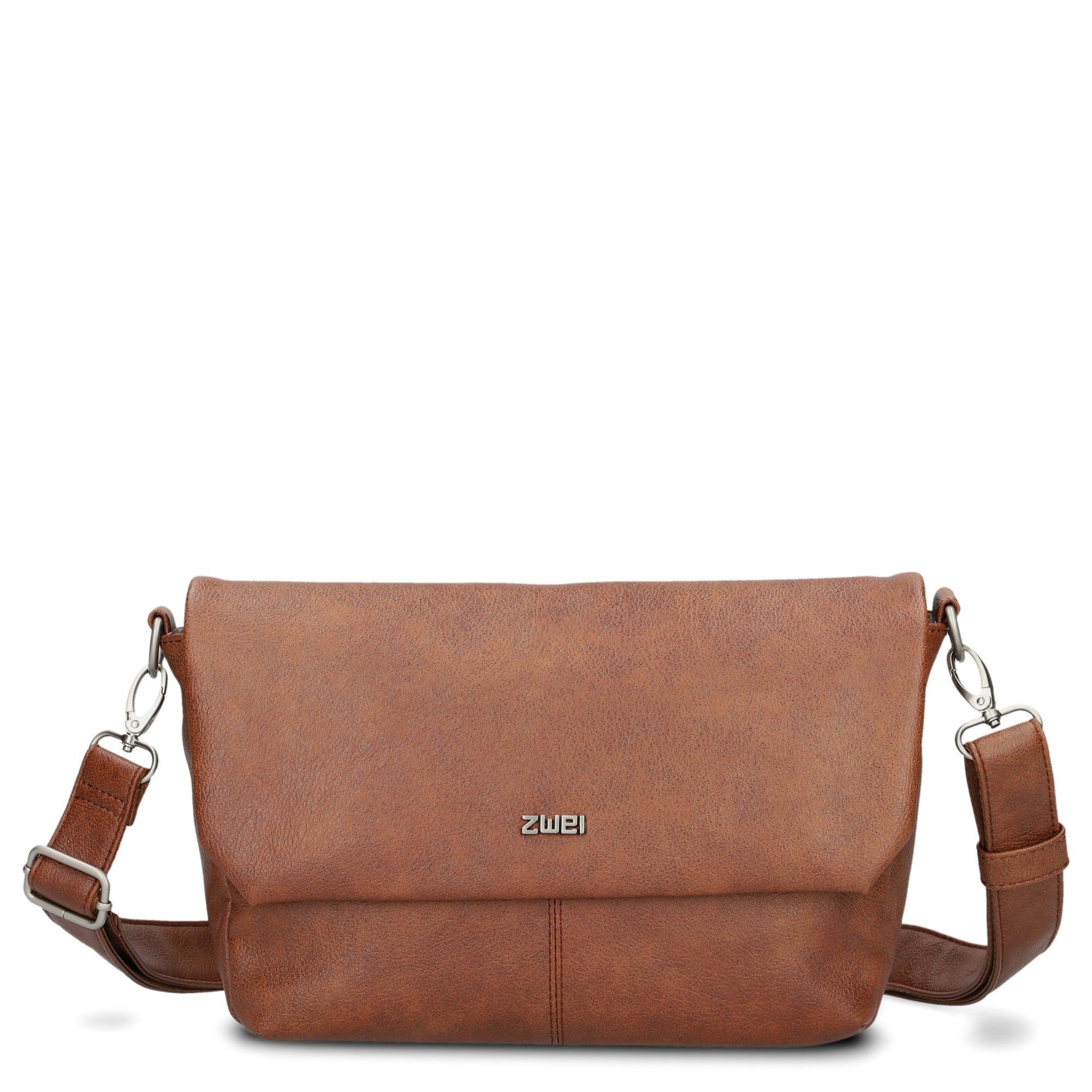Zwei Umhängetasche Mademoiselle M60 - Umhängetasche 33 cm (cognac)