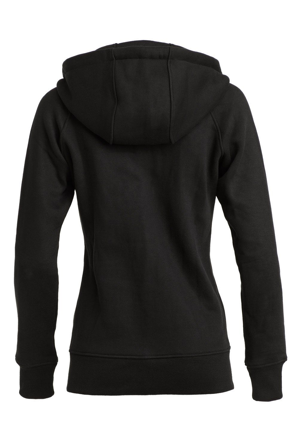 Street Trainingsjacke schwarz Hoodie-Jacke J005 Winshape Style