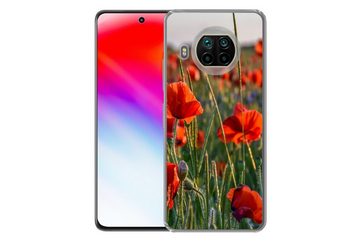 MuchoWow Handyhülle Blumen - Mohnblumen - Natur - Rot, Phone Case, Handyhülle Xiaomi Mi 10T Lite, Silikon, Schutzhülle