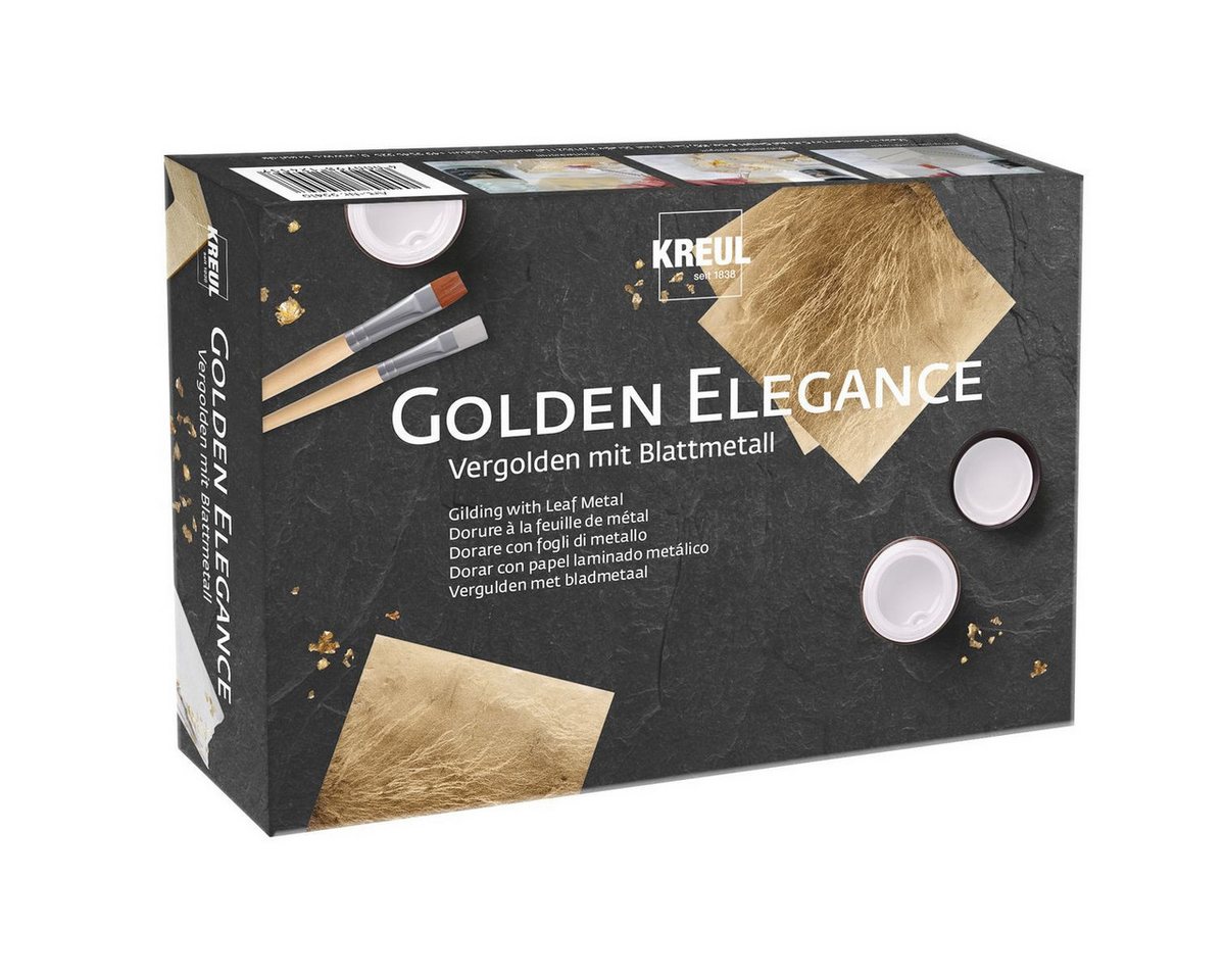 Thumbnail - C. KREUL Blattmetall KREUL Vergolden mit Blattmetall Golden Elegance 10 Teile