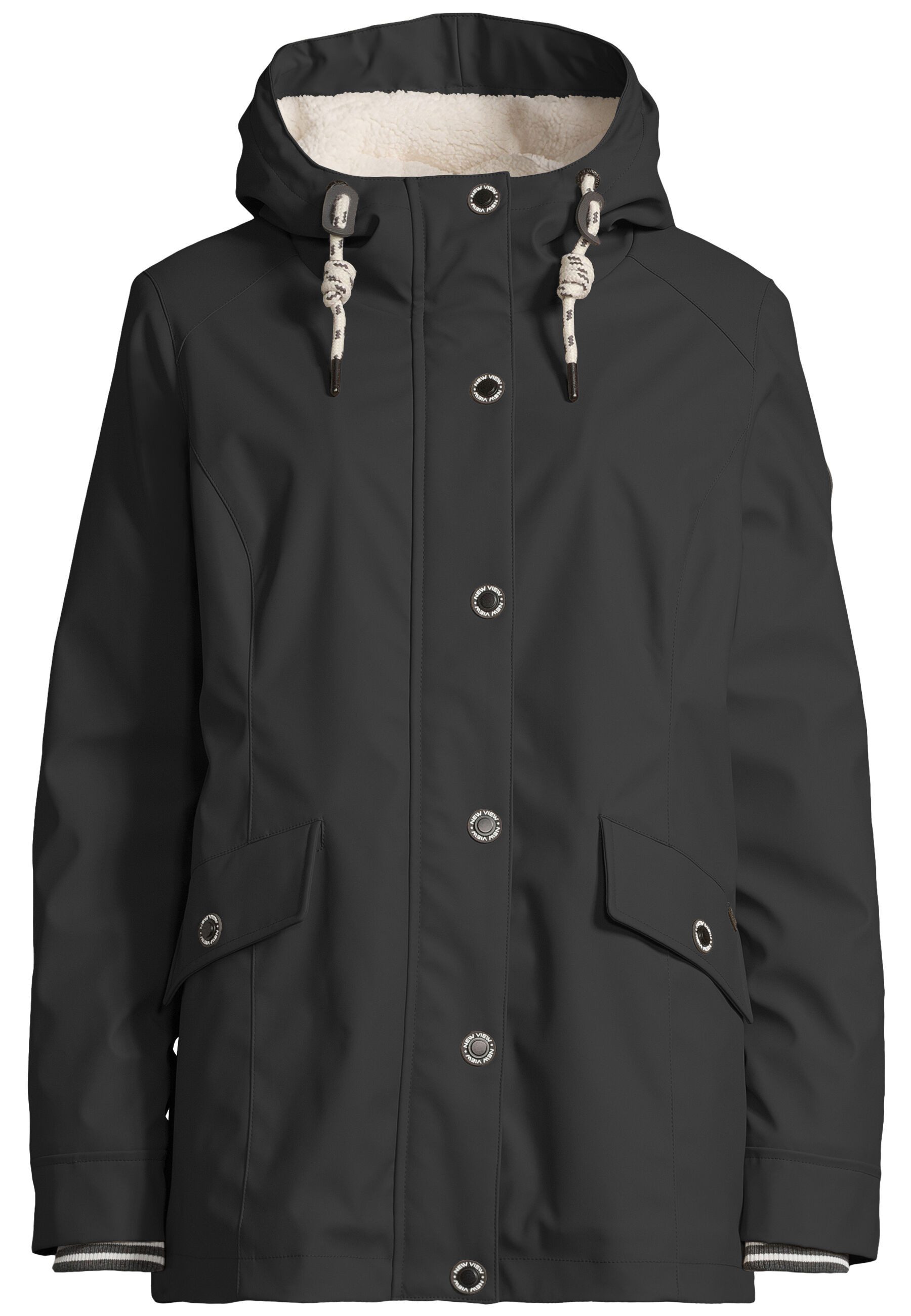 New View Regenjacke Lara mit weitenregulierbarer Kapuze günstig online kaufen