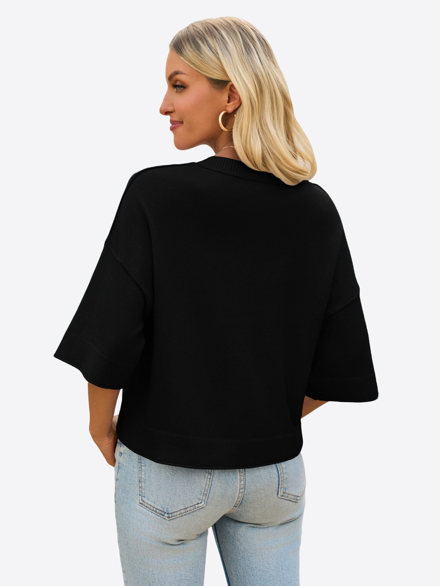 Imily Bela Strickjacke Damen Kurze Strickjacke (Packung, 1-tlg., 1per-Pack) günstig online kaufen