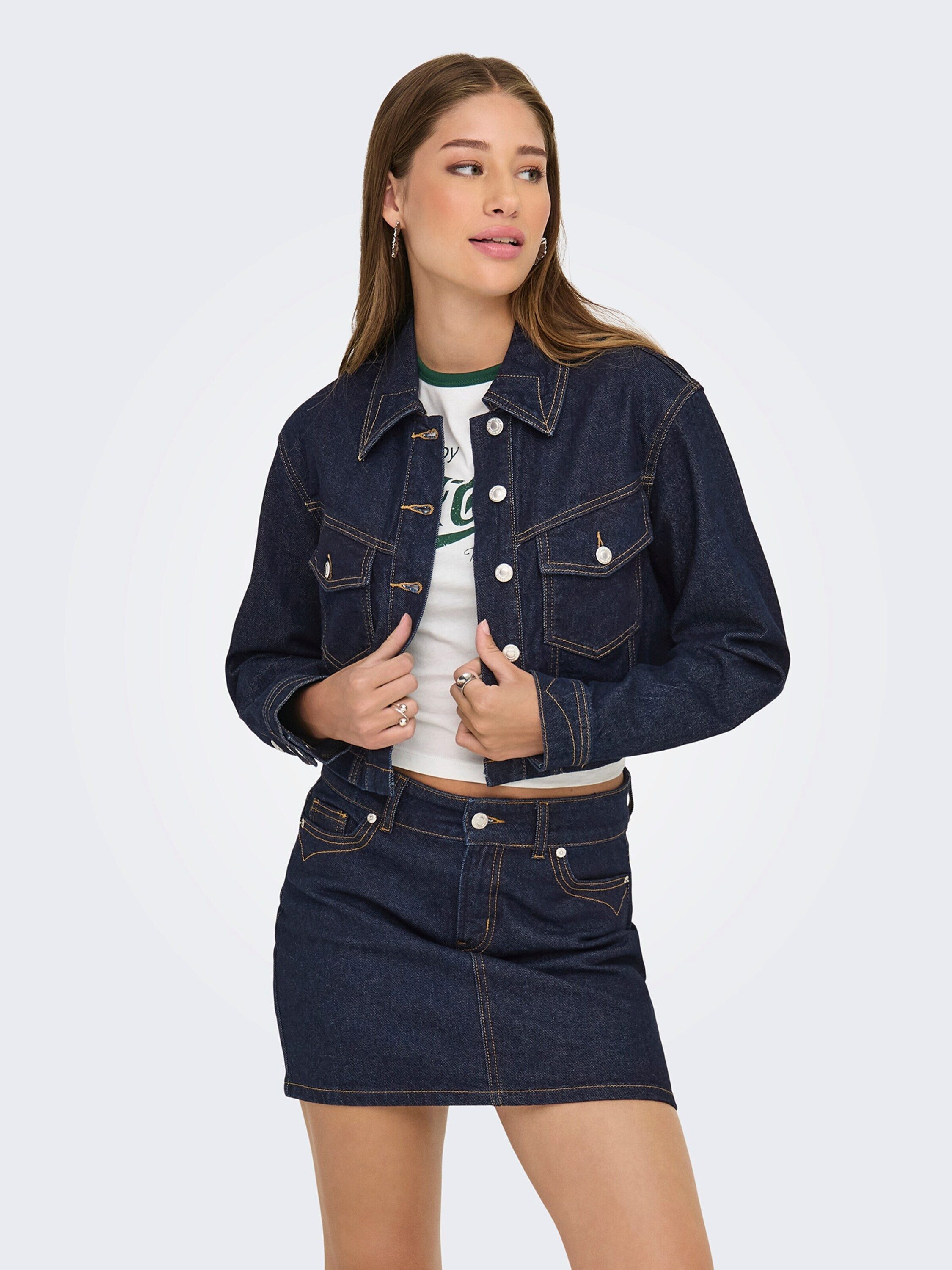 ONLY Jeansjacke ONLHeather (1-St)