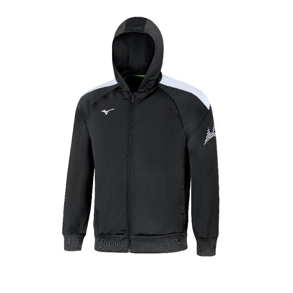 Mizuno Kapuzenpullover Herren Team Mznrb Track Jacket Hoodie Sport Zip