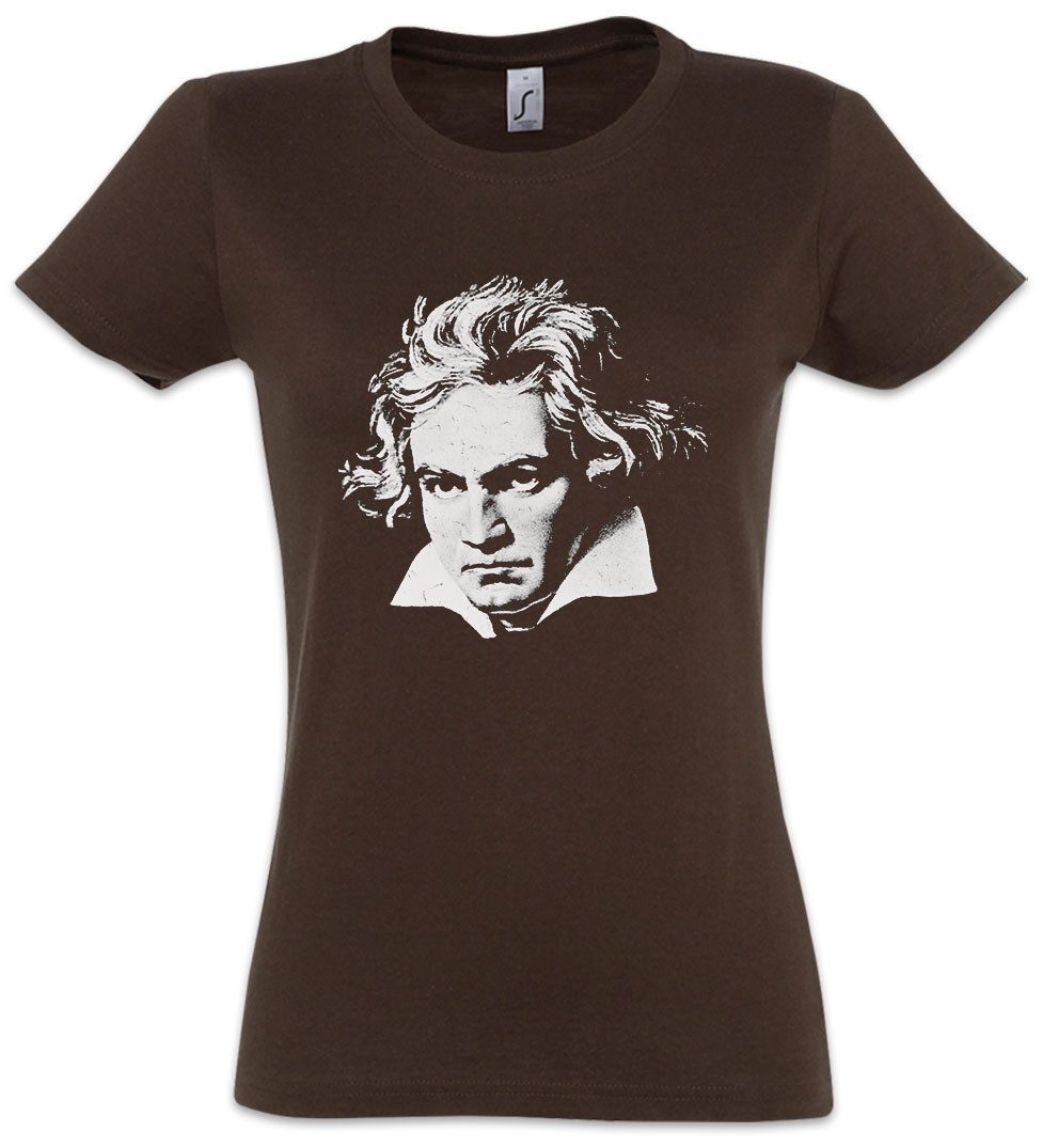 Urban Backwoods Print-Shirt Beethoven Damen T-Shirt Ludwig Van Komponist Composer Klassik Musik (1-tlg) Klassische Classic Music 9.